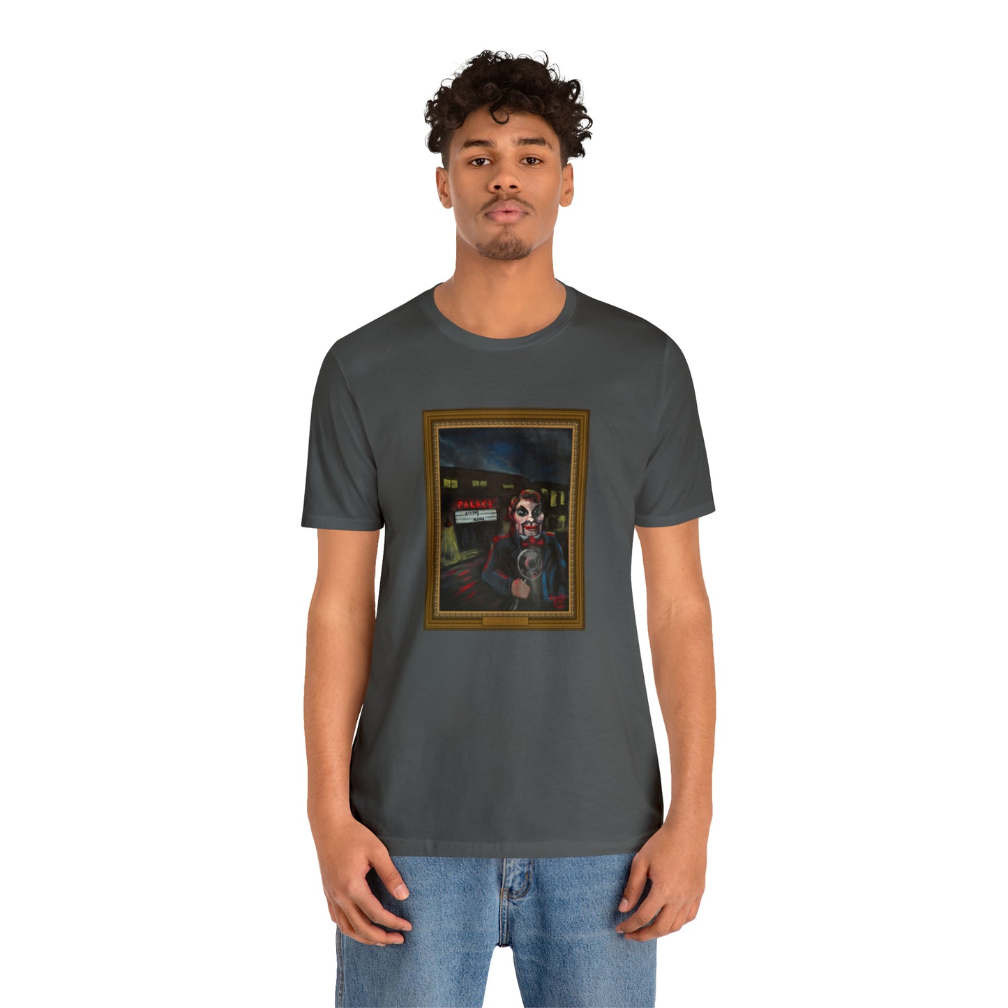 Scared & Alone Richard-Lael's "The Palace Theater" Unisex Gallery Tee (Single Image)