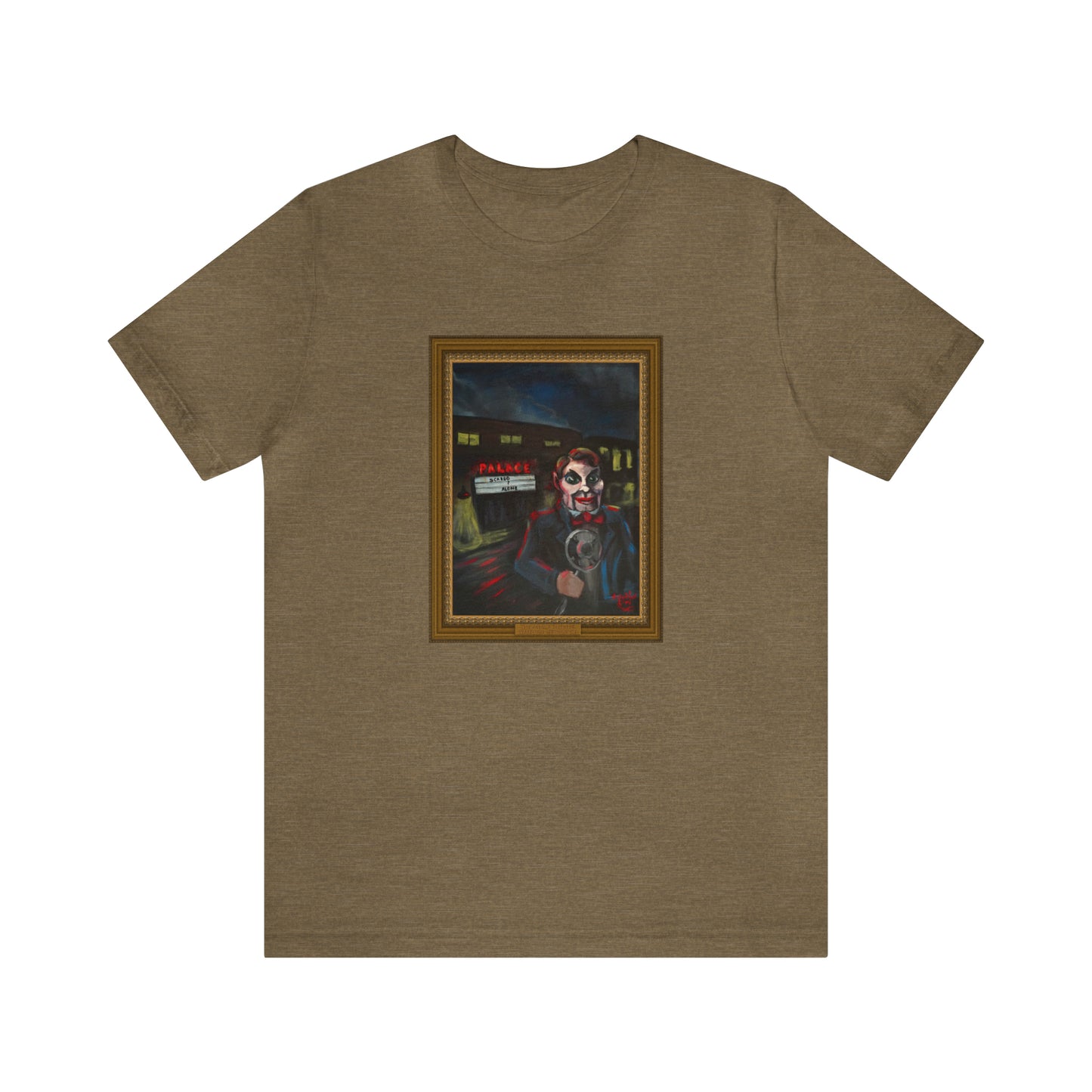 Scared & Alone Richard-Lael's "The Palace Theater" Unisex Gallery Tee (Single Image)