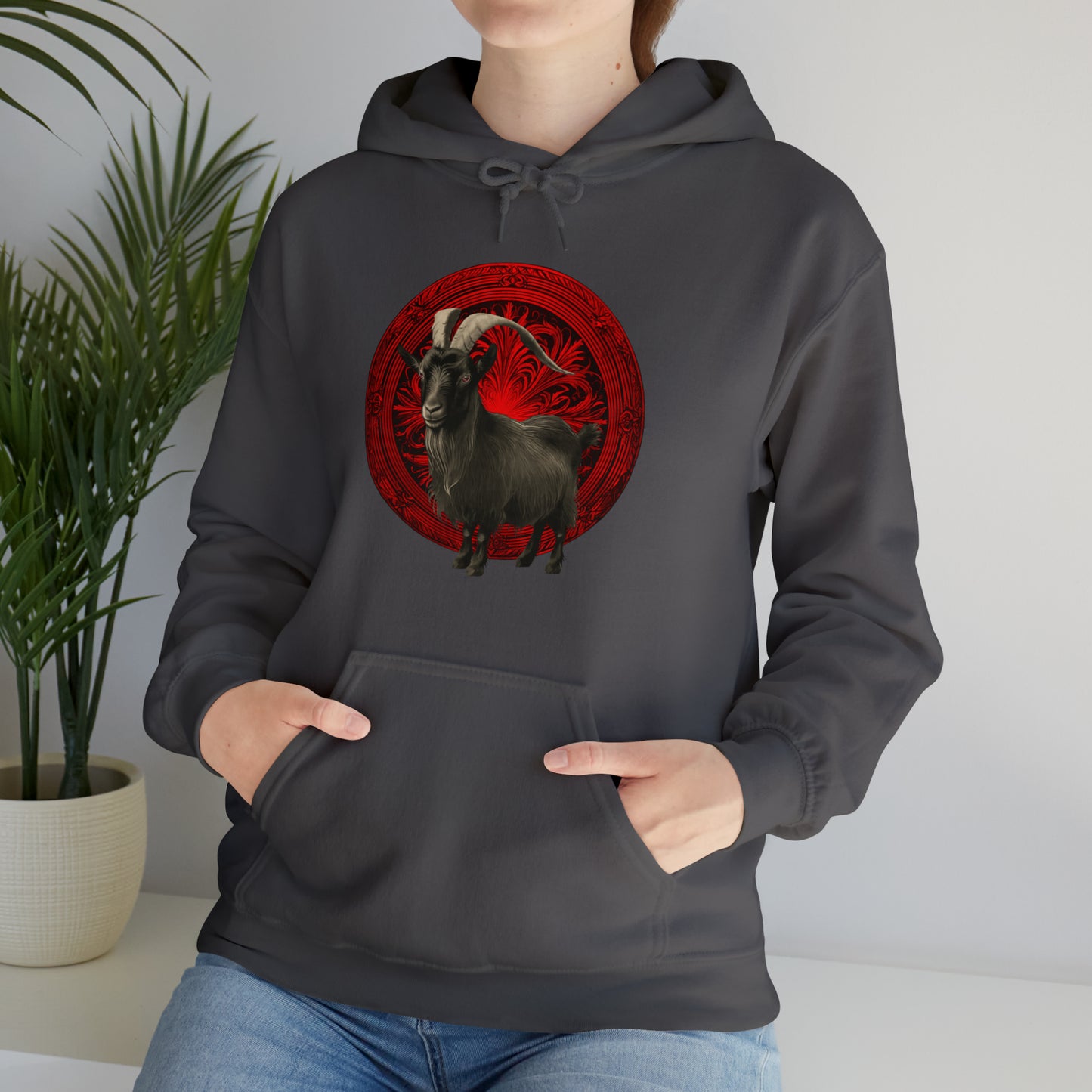 The Witch's Movie Coven "Movie Goat" Unisex Heavy Blend™ Hooded Sweatshirt