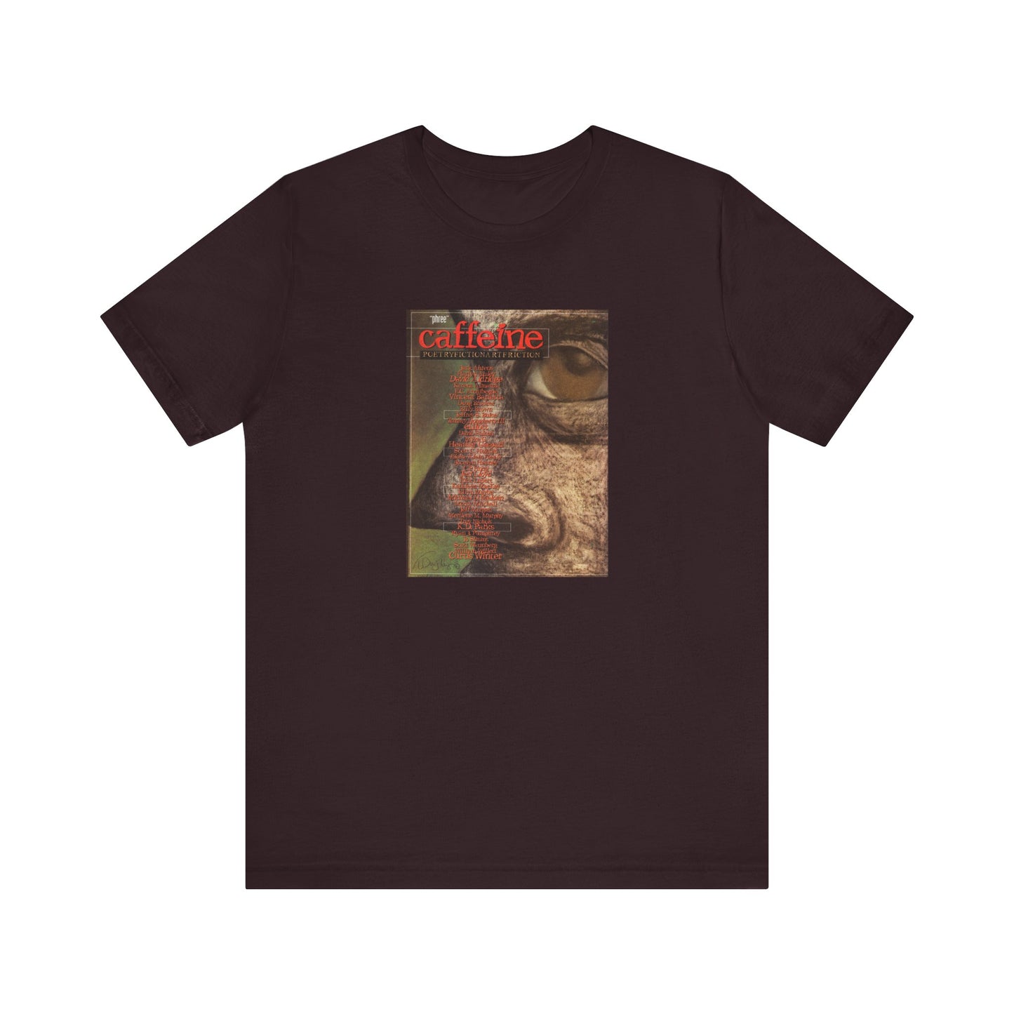 Caffeine Magazine: Poetry, Fiction, Art, Friction. Issue #9 Tee