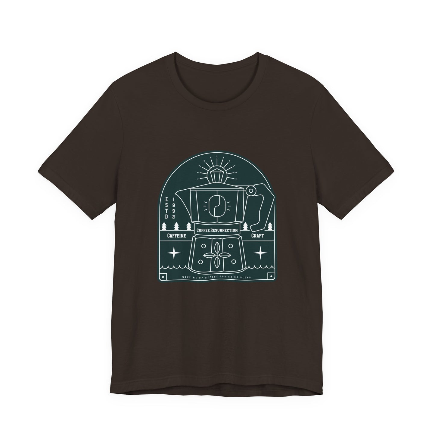 Caffeine Craft "Pot Head" Coffee Unisex Jersey Short Sleeve Tee