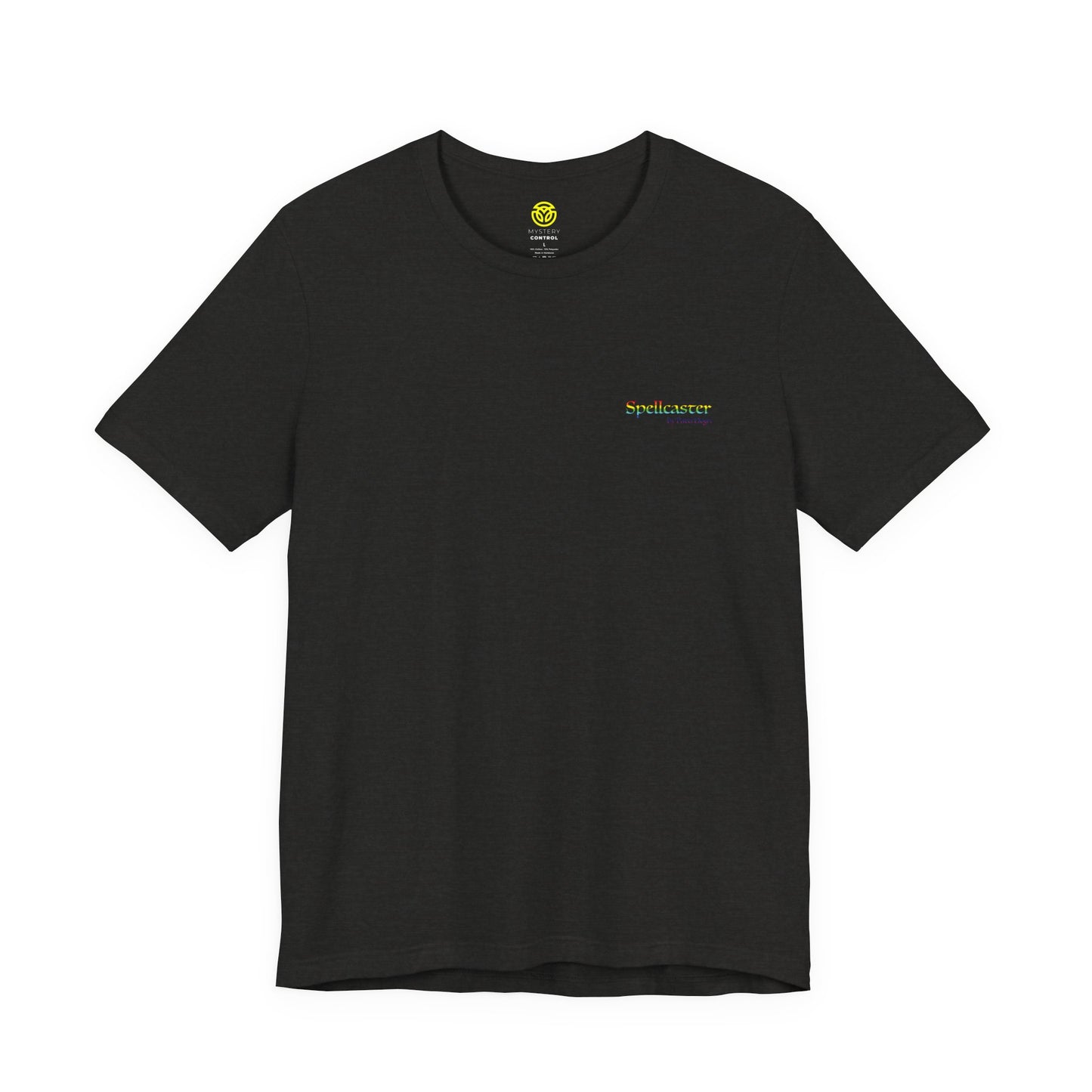 Spellcaster Logo Tee - Witch: Rainbow in the Dark
