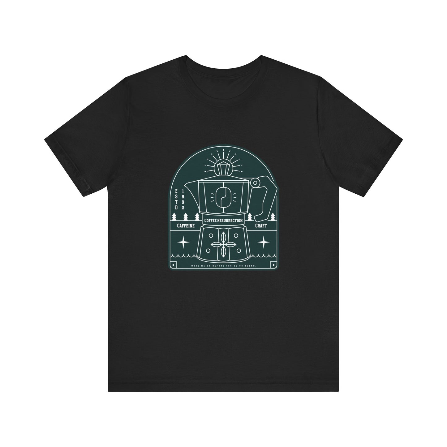 Caffeine Craft "Pot Head" Coffee Unisex Jersey Short Sleeve Tee