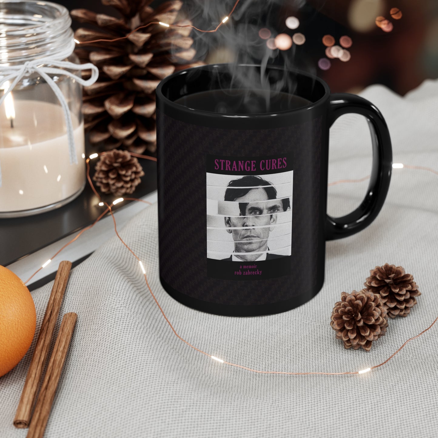 Strange Cures by Rob Zabrecky 11oz Black Mug