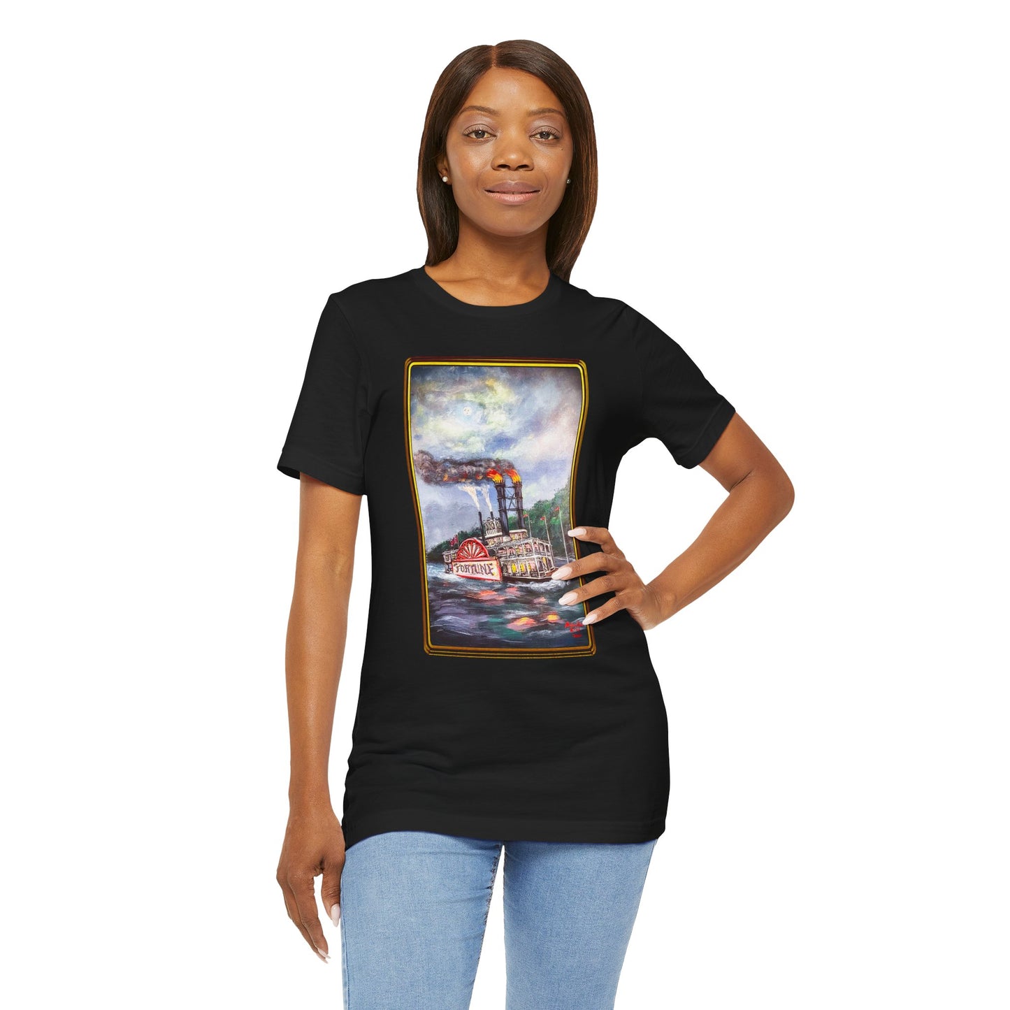 Richard-Lael Lillard "Wheel of Fortune" Unisex Gallery Tee