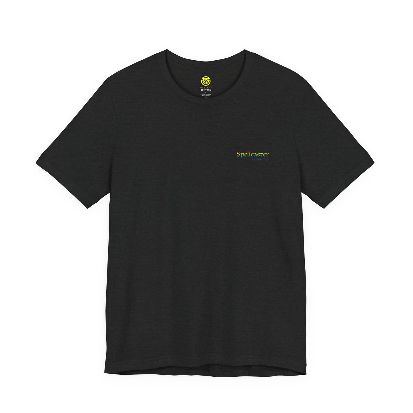 Spellcaster Logo Tee - Witch: Rainbow in the Dark