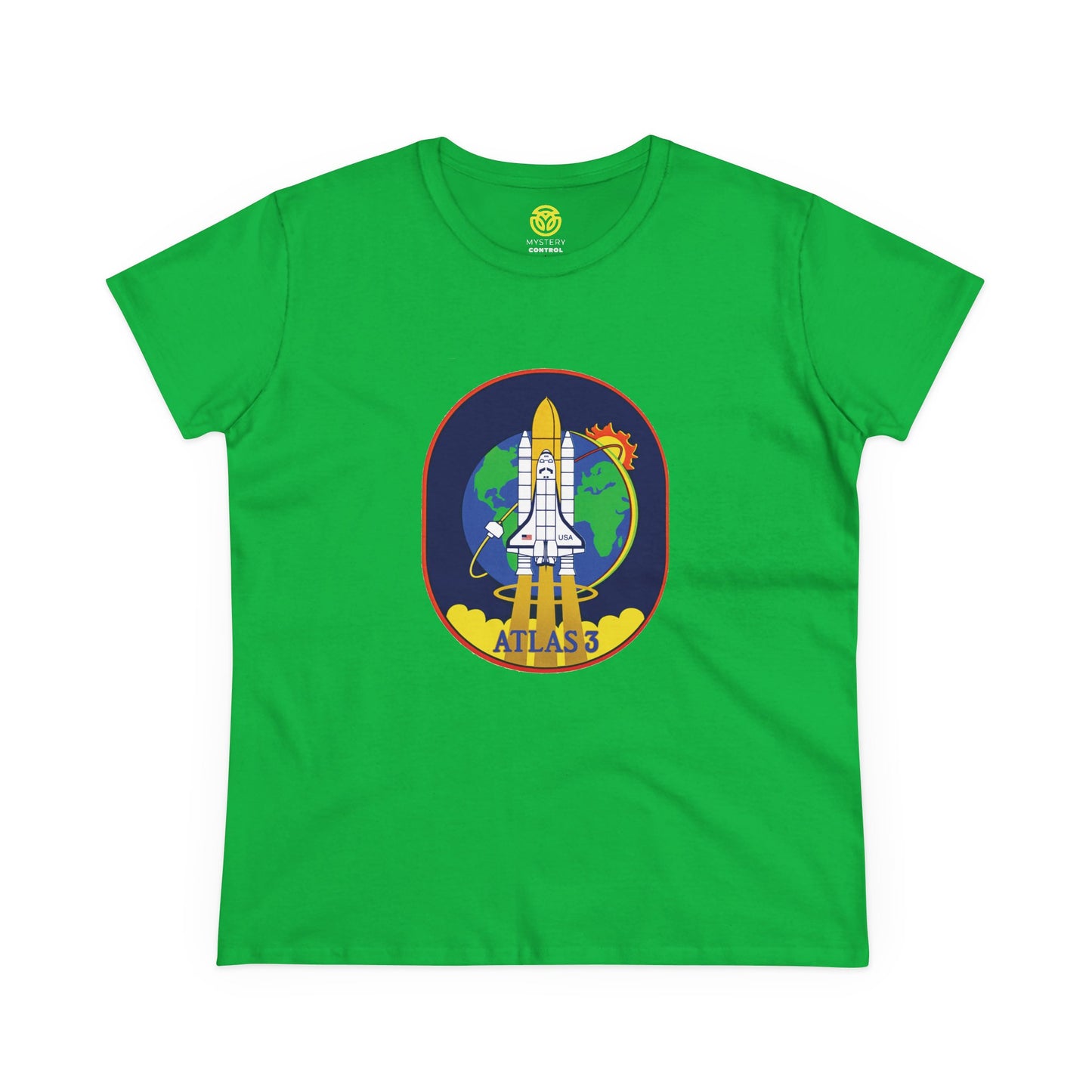 Suborbital Flight Women's Fitted Tee - Space Exploration