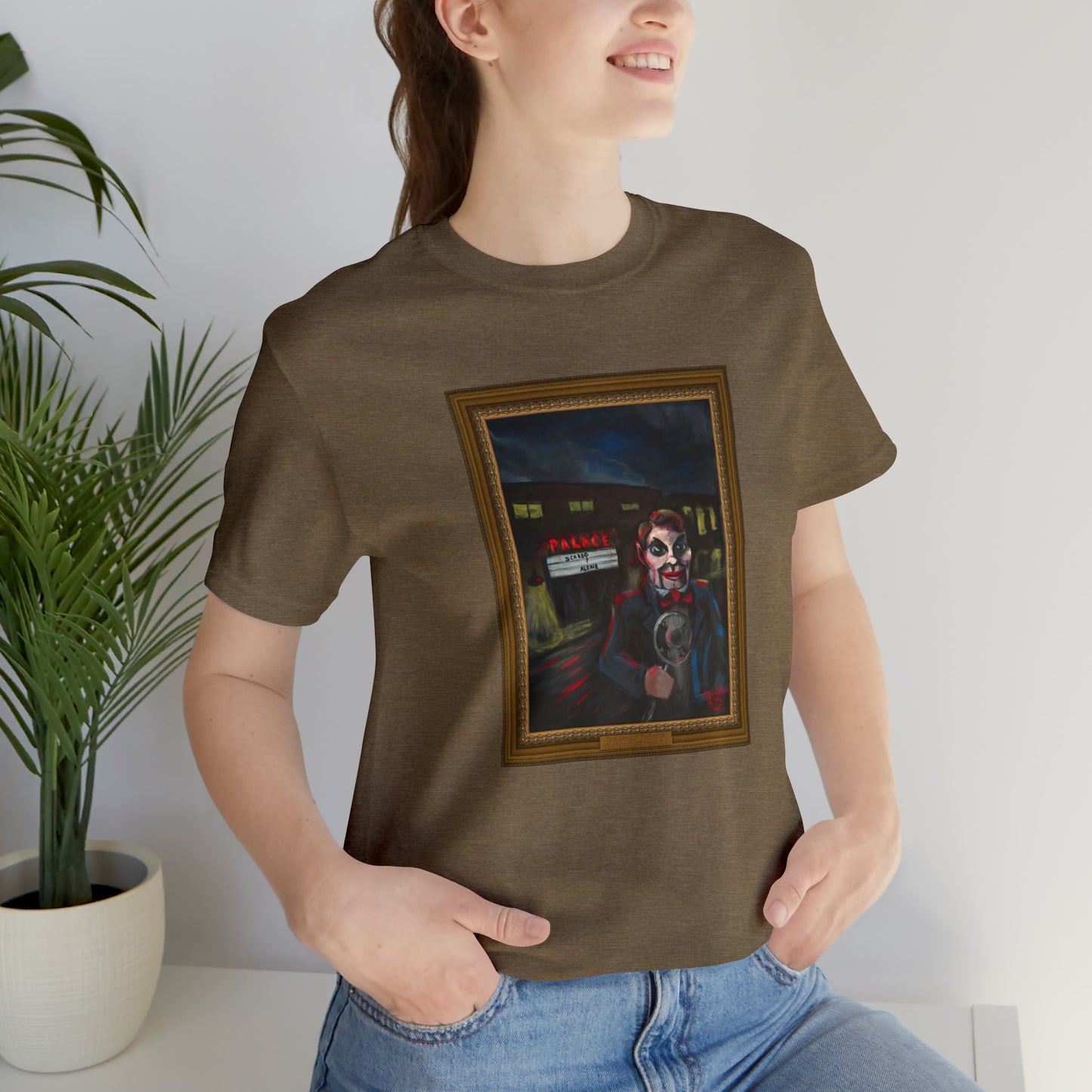 Scared & Alone Richard-Lael's "The Palace Theater" Unisex Gallery Tee (Single Image)