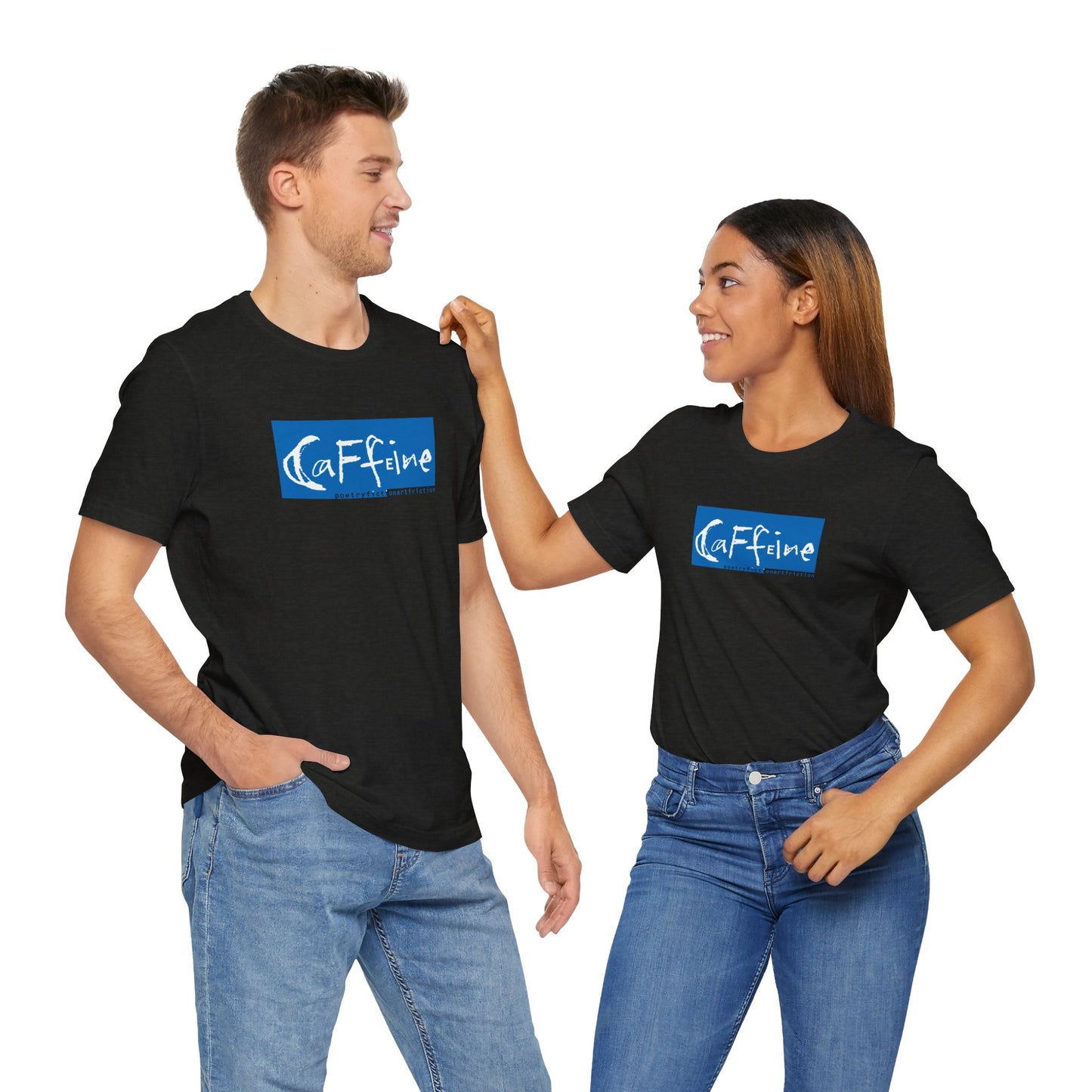 Caffeine Magazine Masthead Unisex Jersey Tee