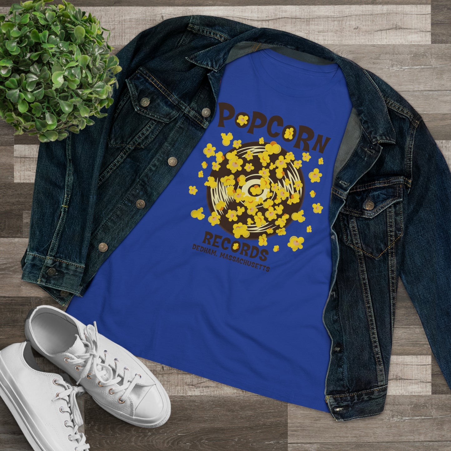 Popcorn Records Women's Premium Tee