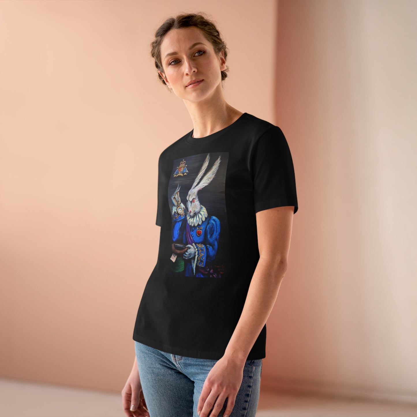 Scared & Alone Richard-Lael Lillard's "It's Late" Women's Premium Gallery Tee