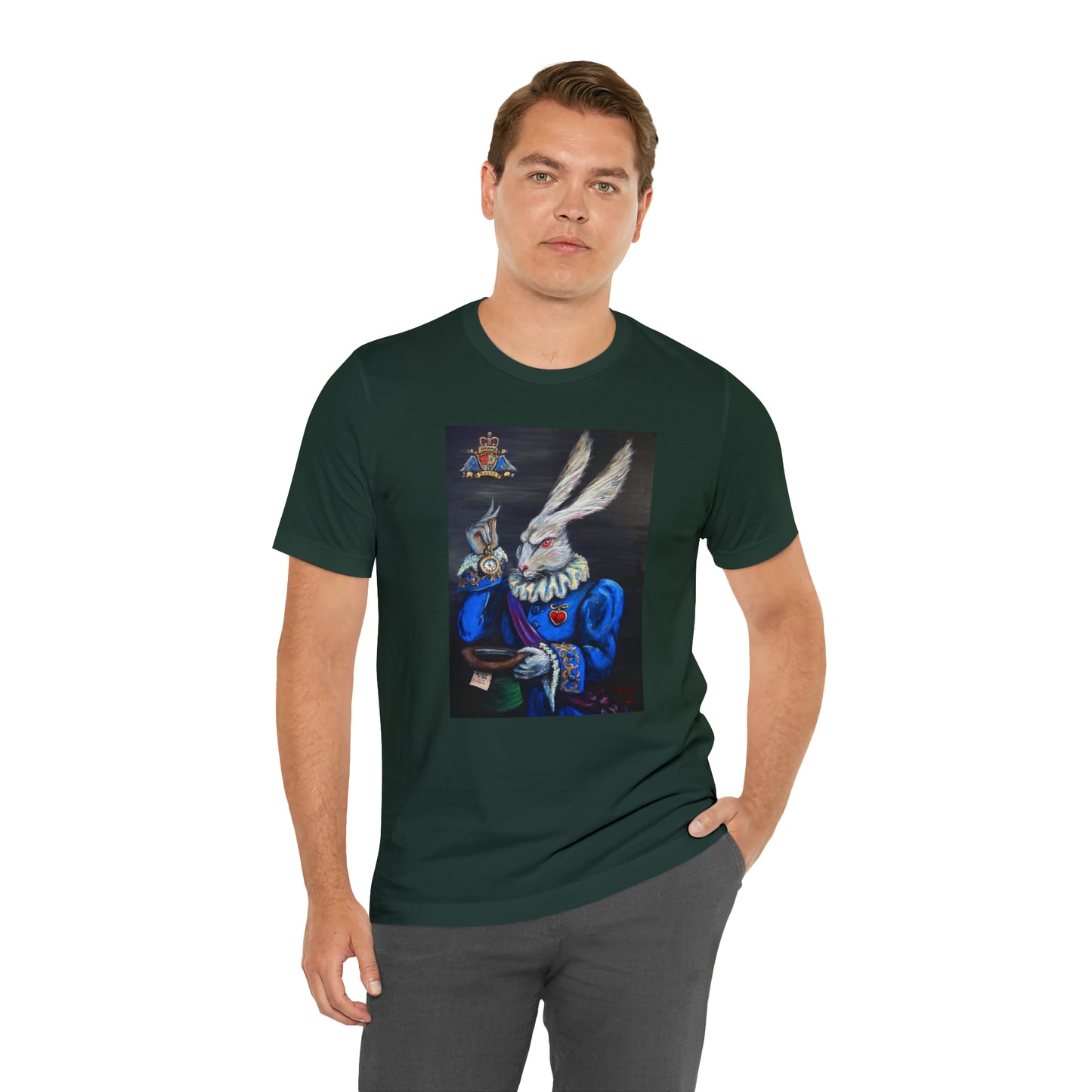Scared & Alone Richard Lael's "It's Late" Unisex Gallery Tee