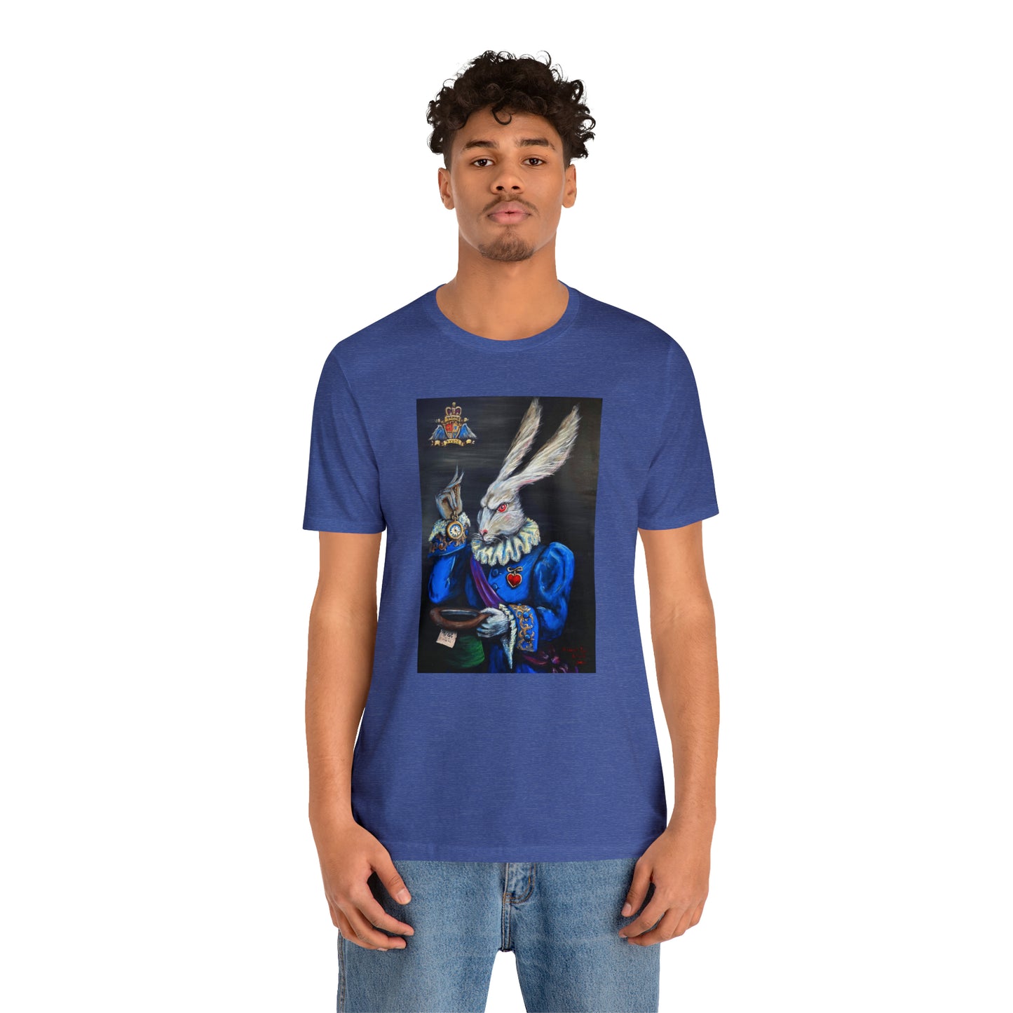 Scared & Alone Richard Lael's "It's Late" Unisex Gallery Tee
