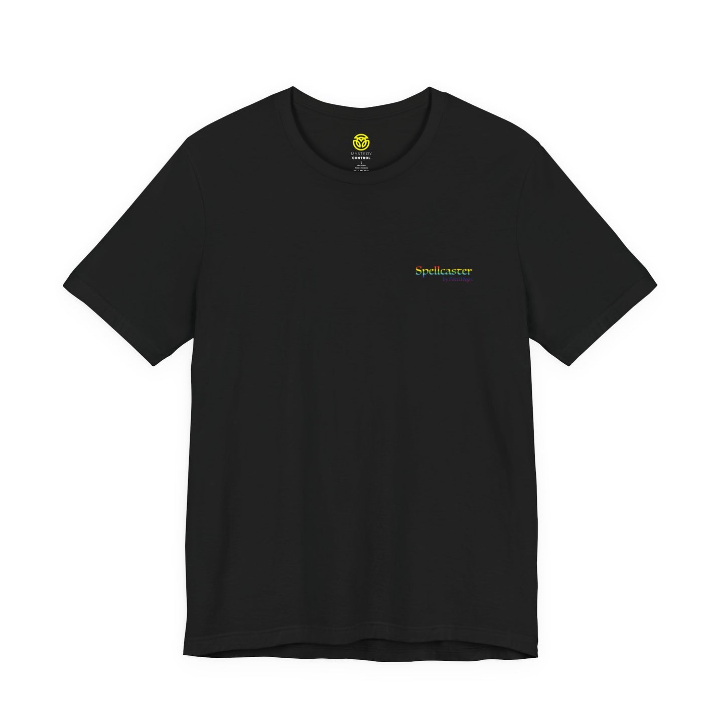 Spellcaster Logo Tee - Witch: Rainbow in the Dark