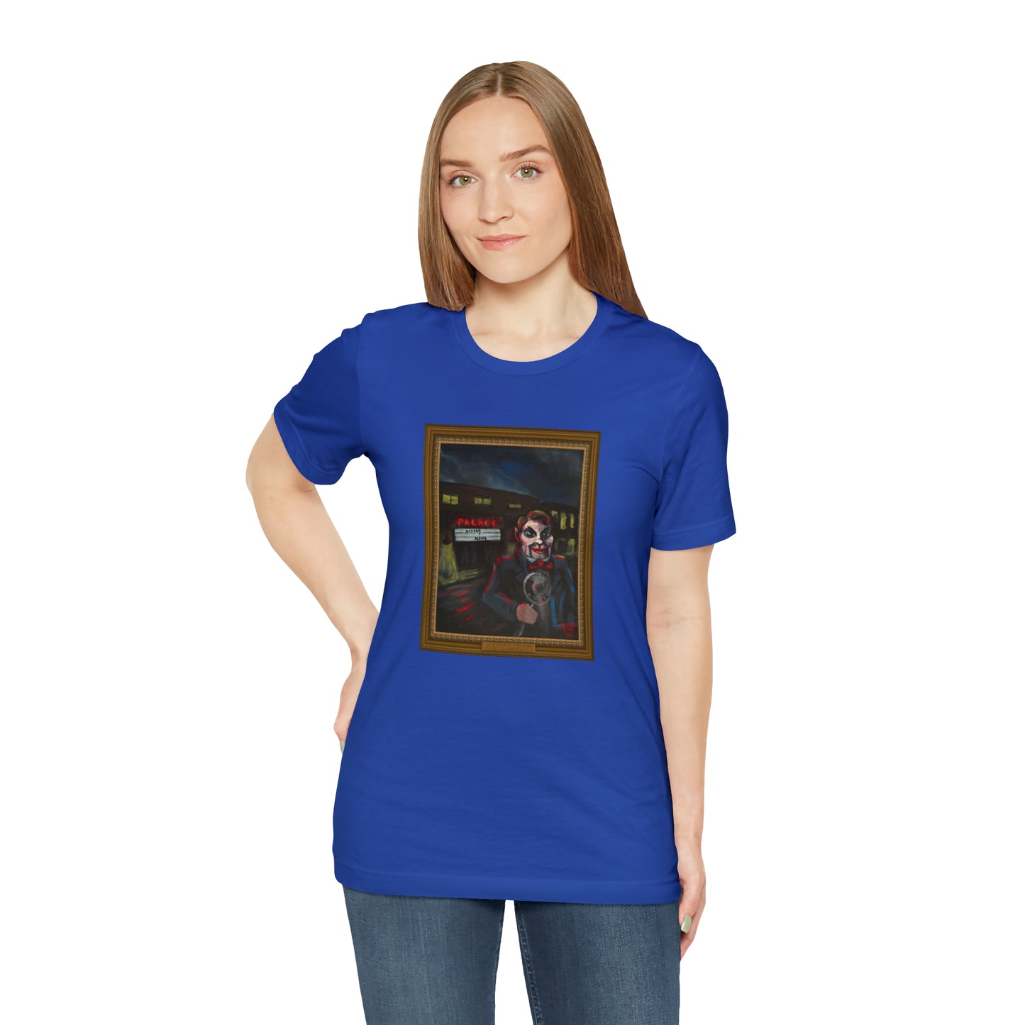 Scared & Alone Richard-Lael's "The Palace Theater" Unisex Gallery Tee (Single Image)
