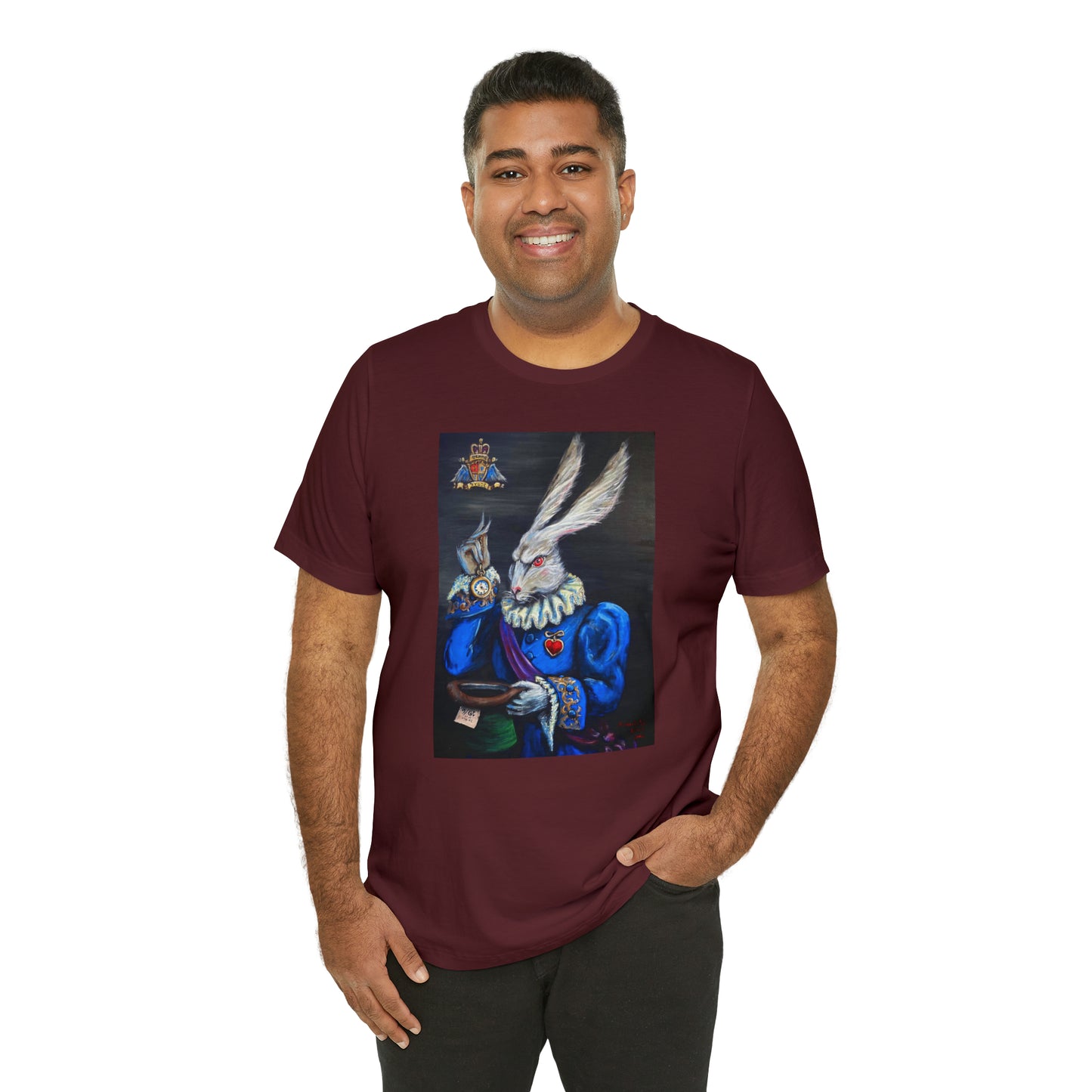 Scared & Alone Richard Lael's "It's Late" Unisex Gallery Tee