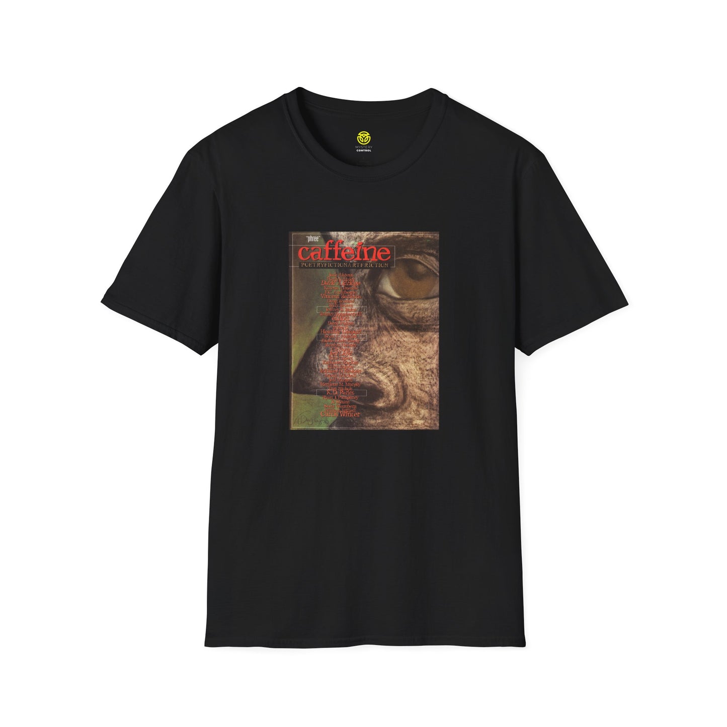 Caffeine Magazine #9 Cover Design Unisex Softstyle T-Shirt