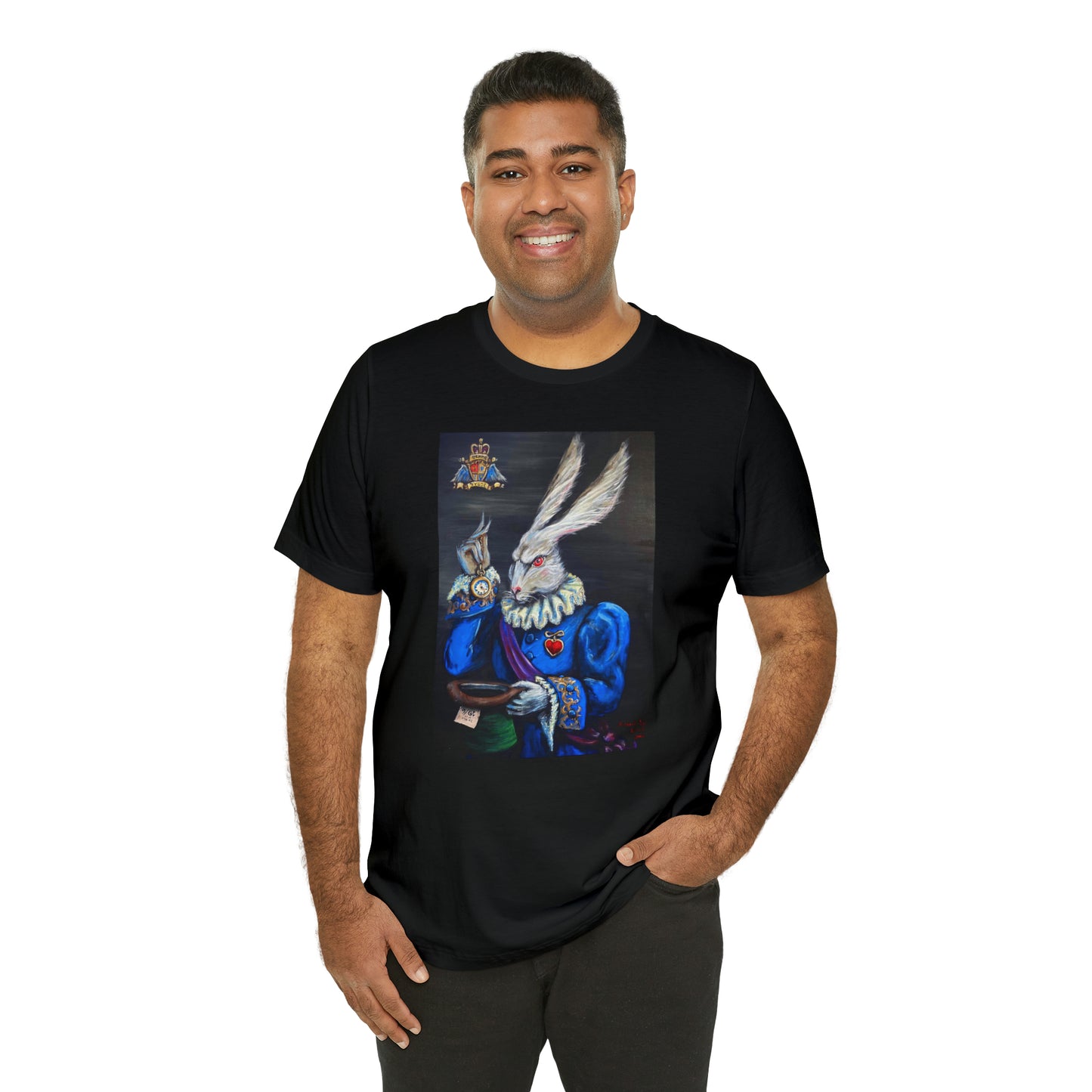 Scared & Alone Richard Lael's "It's Late" Unisex Gallery Tee