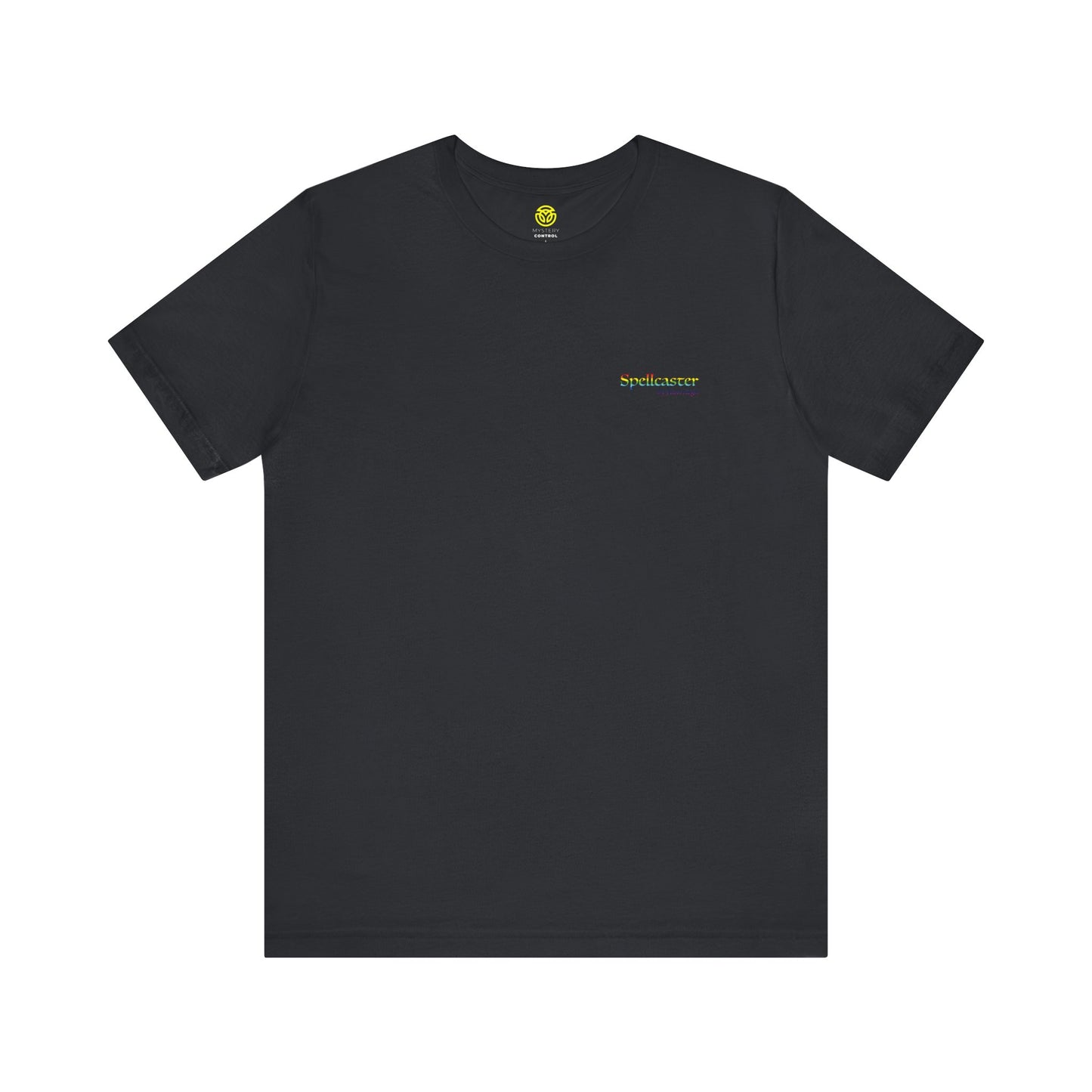 Spellcaster Logo Tee - Witch: Rainbow in the Dark