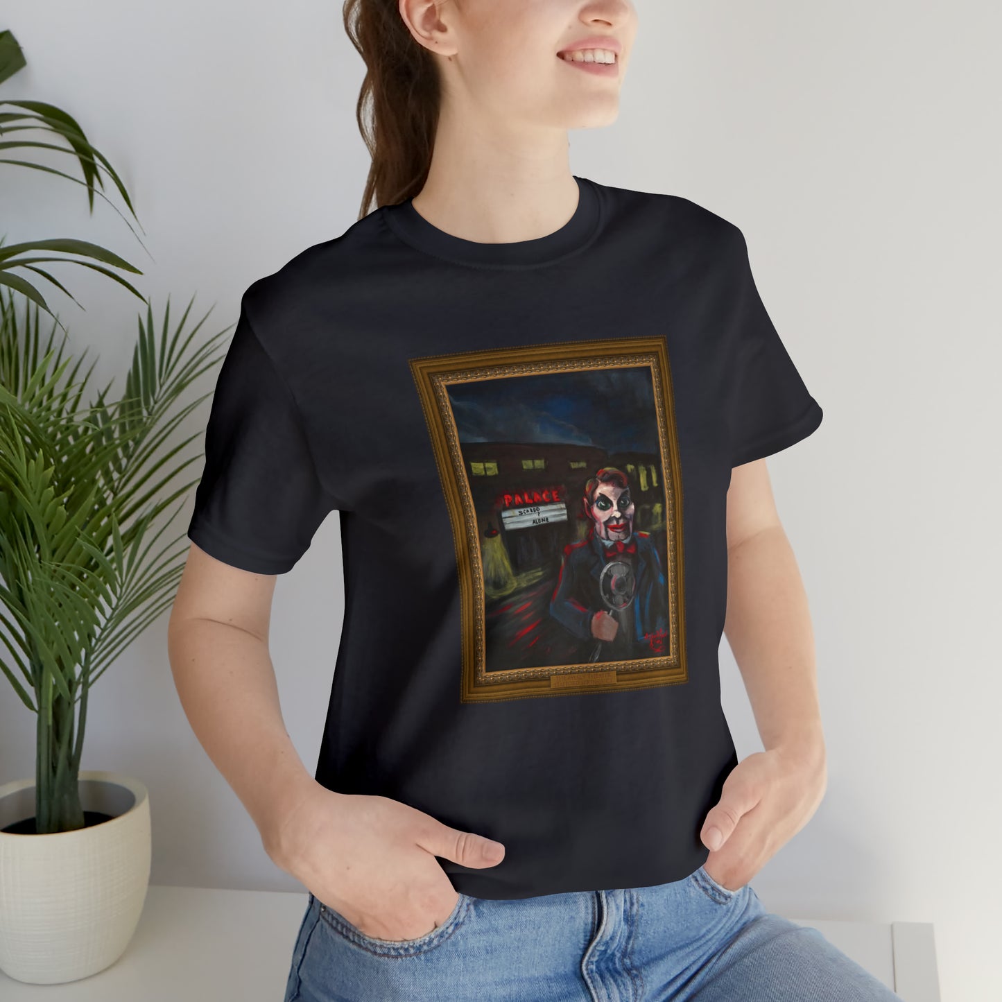 Scared & Alone Richard-Lael's "The Palace Theater" Unisex Gallery Tee (Single Image)