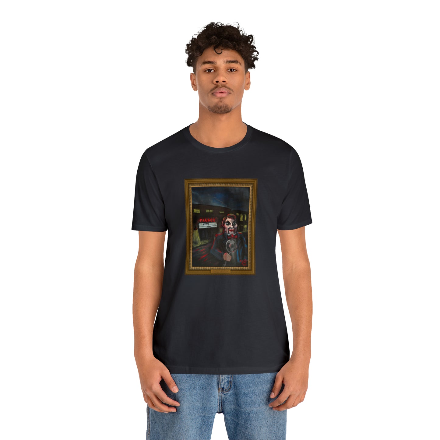 Scared & Alone Richard-Lael's "The Palace Theater" Unisex Gallery Tee (Single Image)