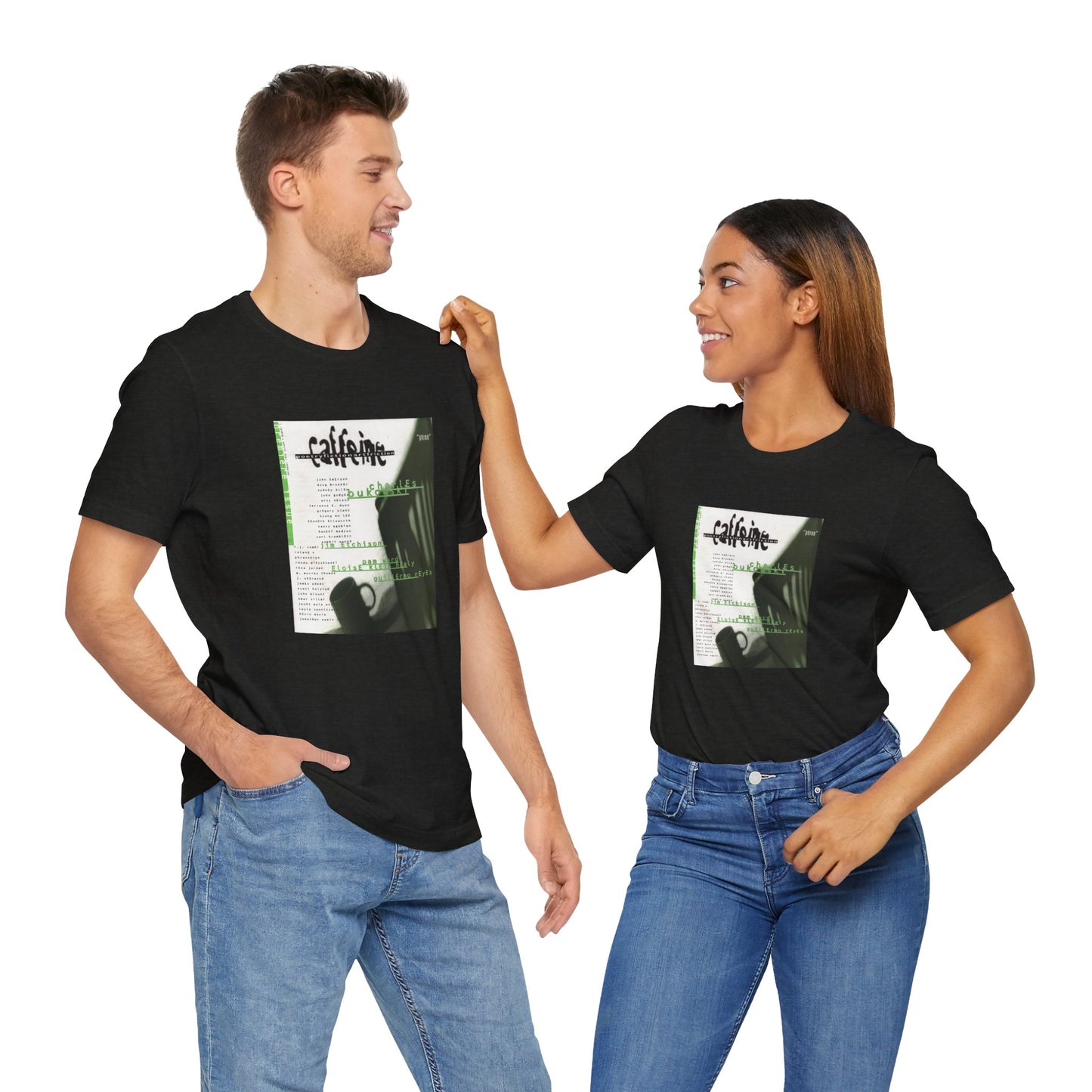 Caffeine Magazine: Poetry, Fiction, Art, Friction. Issue #1 Tee