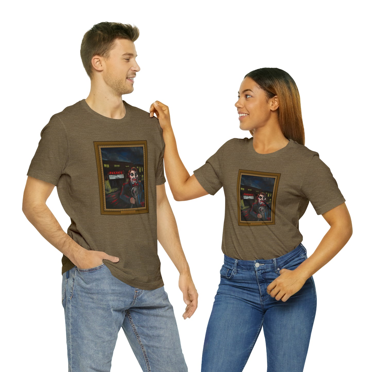 Scared & Alone Richard-Lael's "The Palace Theater" Unisex Gallery Tee (Single Image)