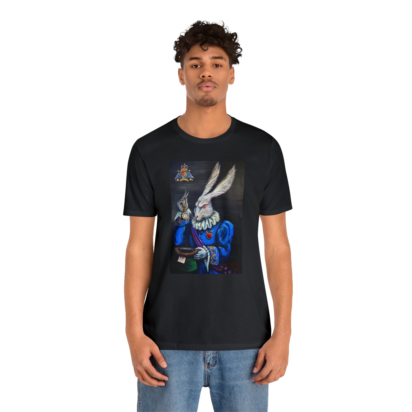 Scared & Alone Richard Lael's "It's Late" Unisex Gallery Tee