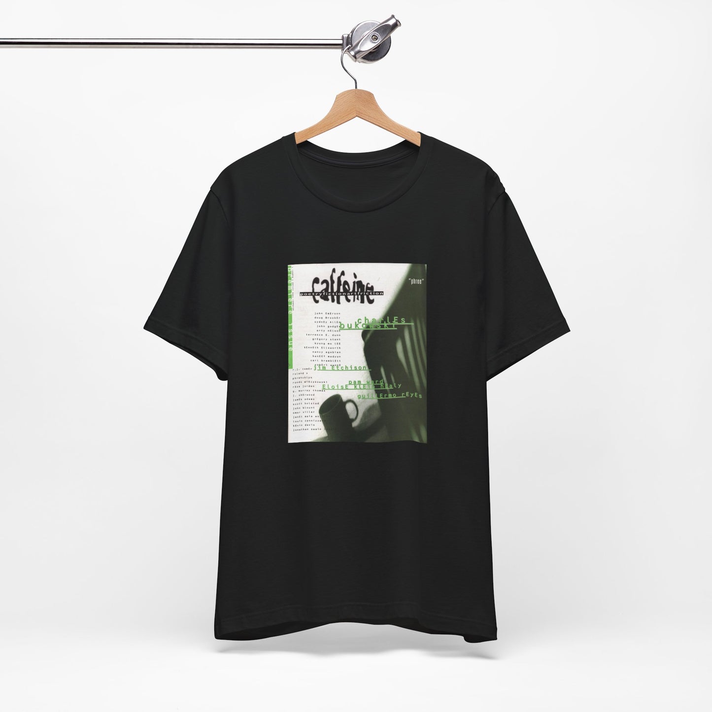 Caffeine Magazine: Poetry, Fiction, Art, Friction. Issue #1 Tee