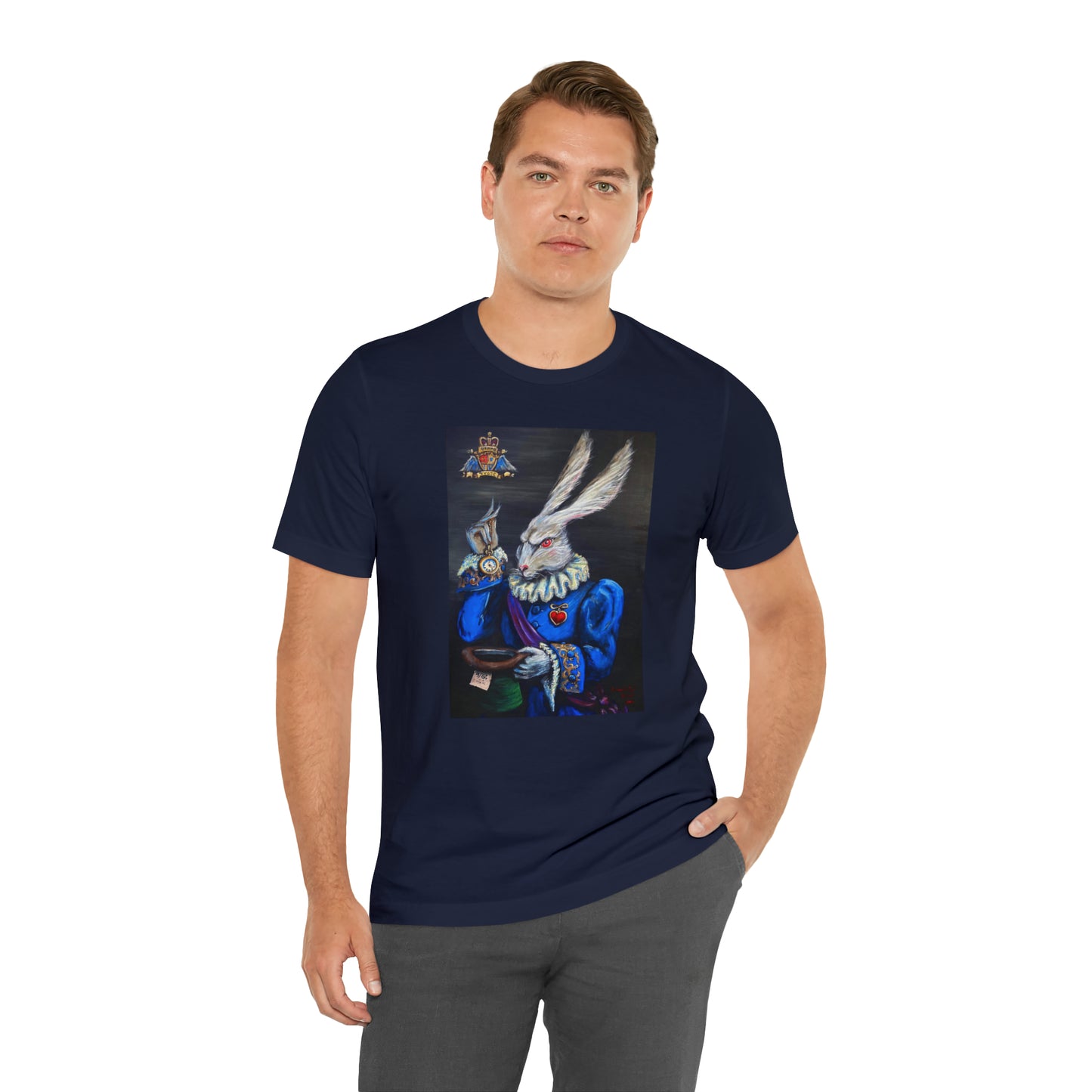Scared & Alone Richard Lael's "It's Late" Unisex Gallery Tee