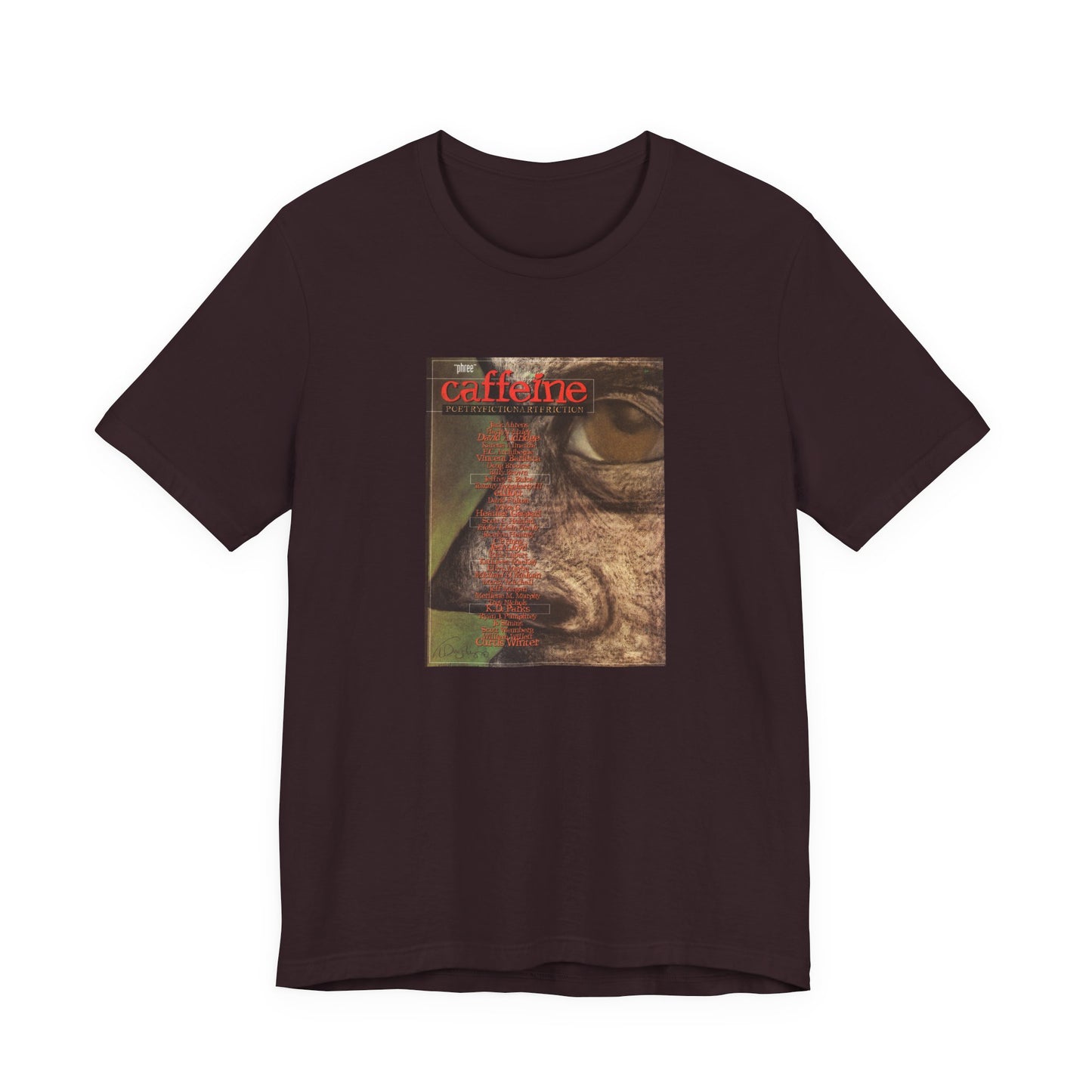 Caffeine Magazine: Poetry, Fiction, Art, Friction. Issue #9 Tee