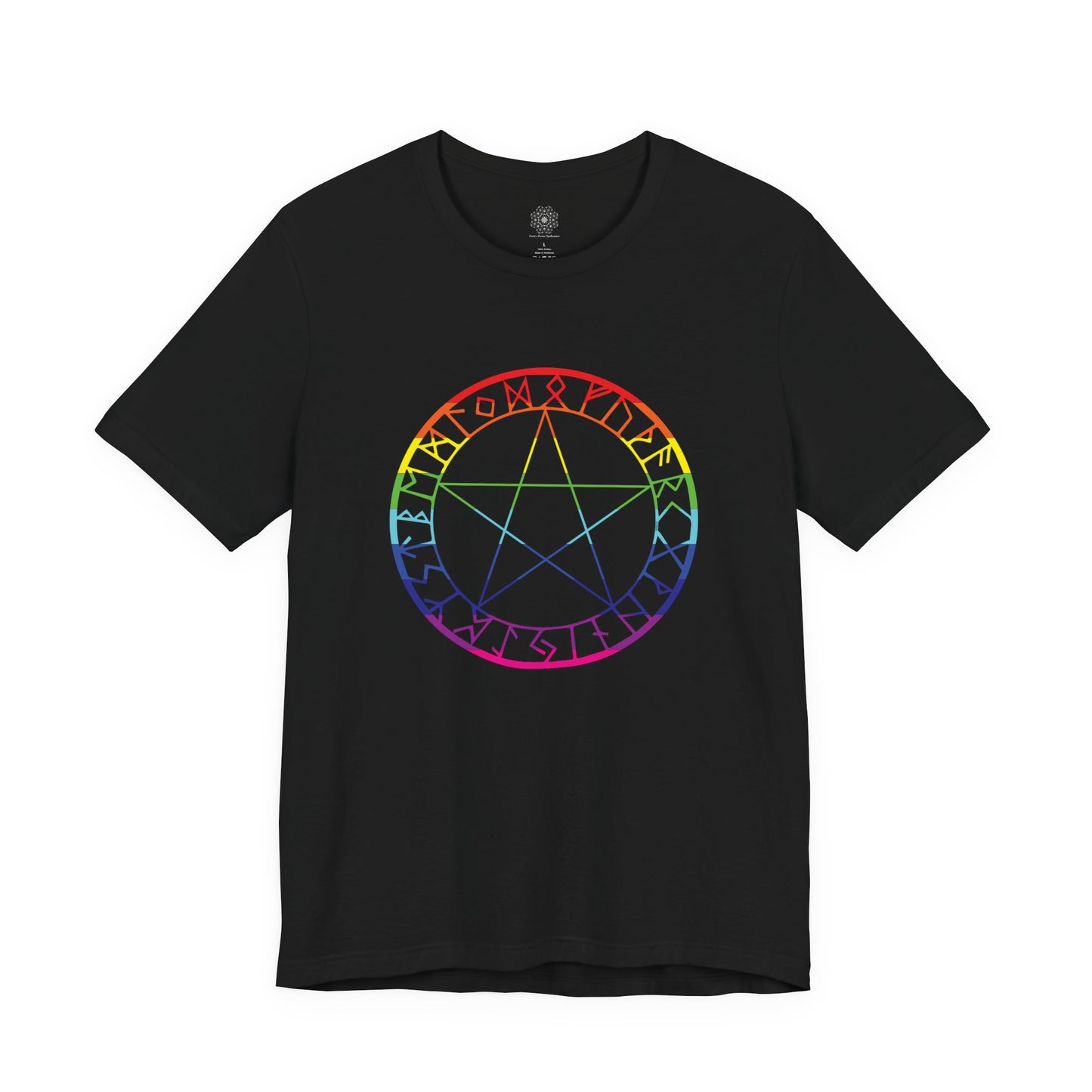 Spellcaster Unisex Tee - Witch Rainbow