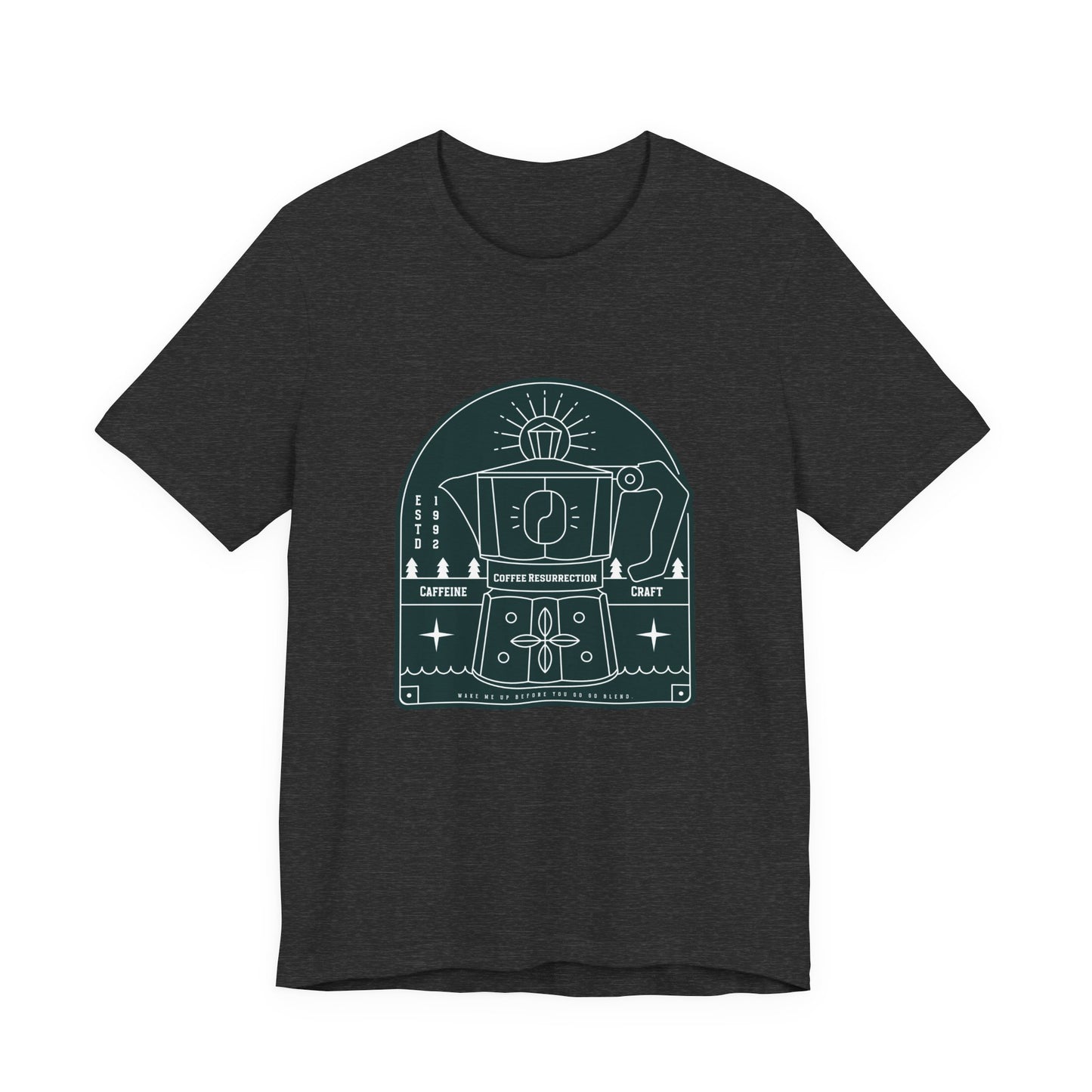 Caffeine Craft "Pot Head" Coffee Unisex Jersey Short Sleeve Tee