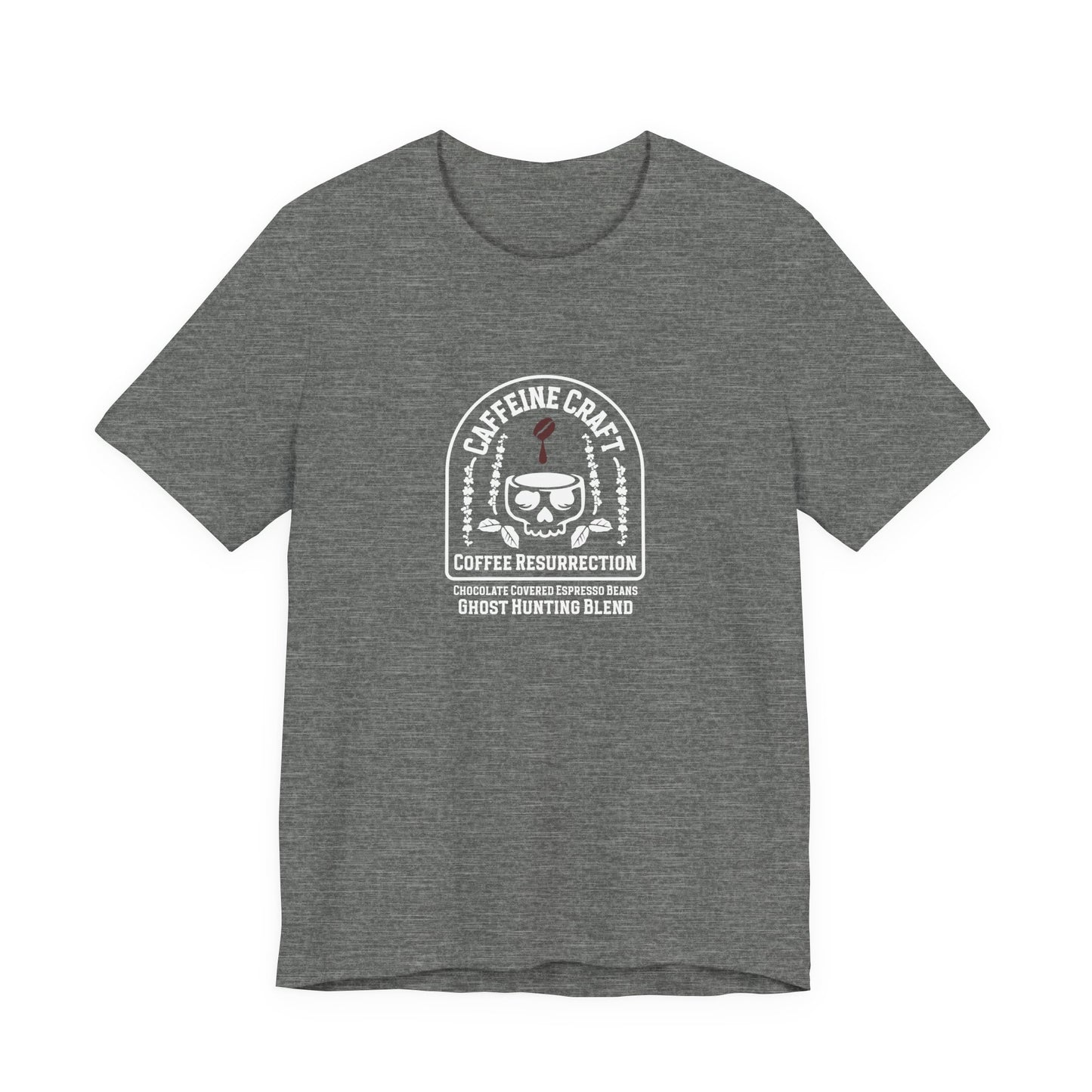 Caffeine Craft Coffee Resurrection Brand Unisex Jersey Tee