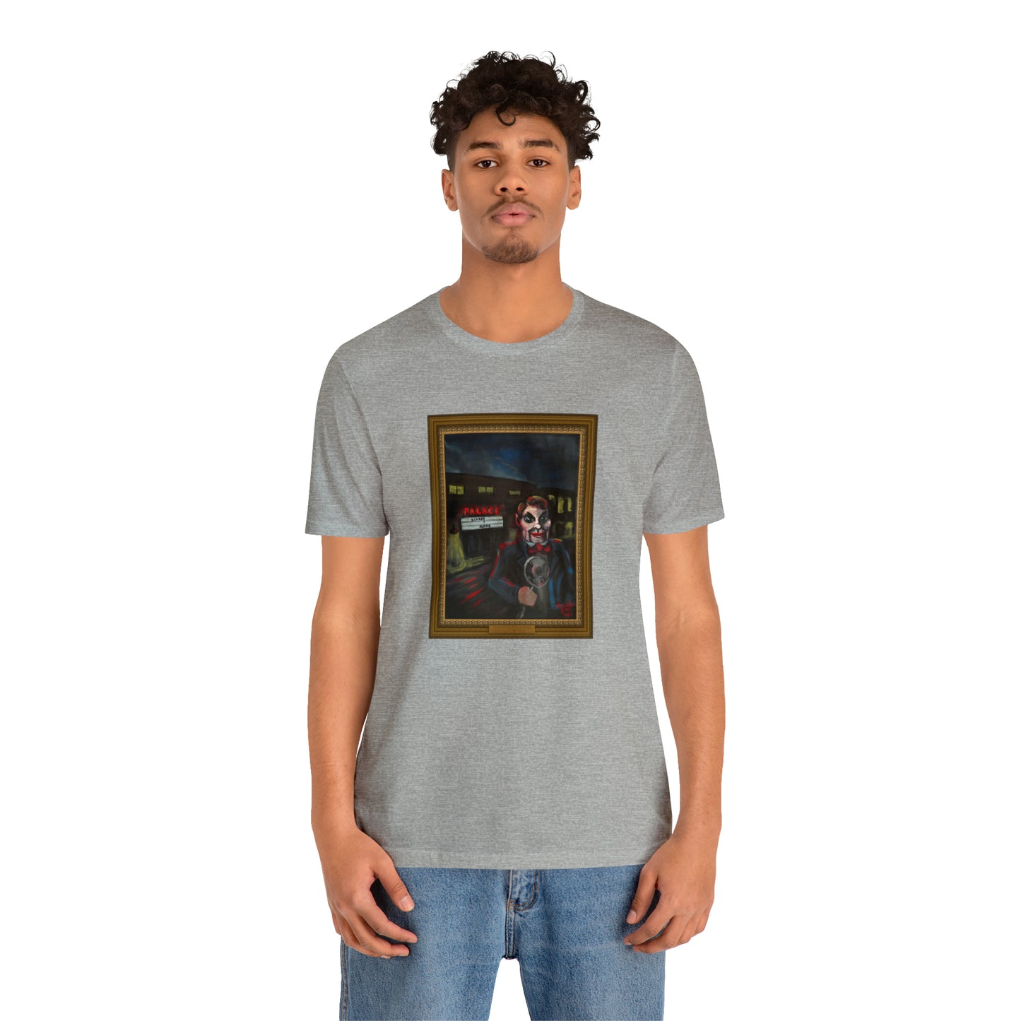Scared & Alone Richard-Lael's "The Palace Theater" Unisex Gallery Tee (Single Image)