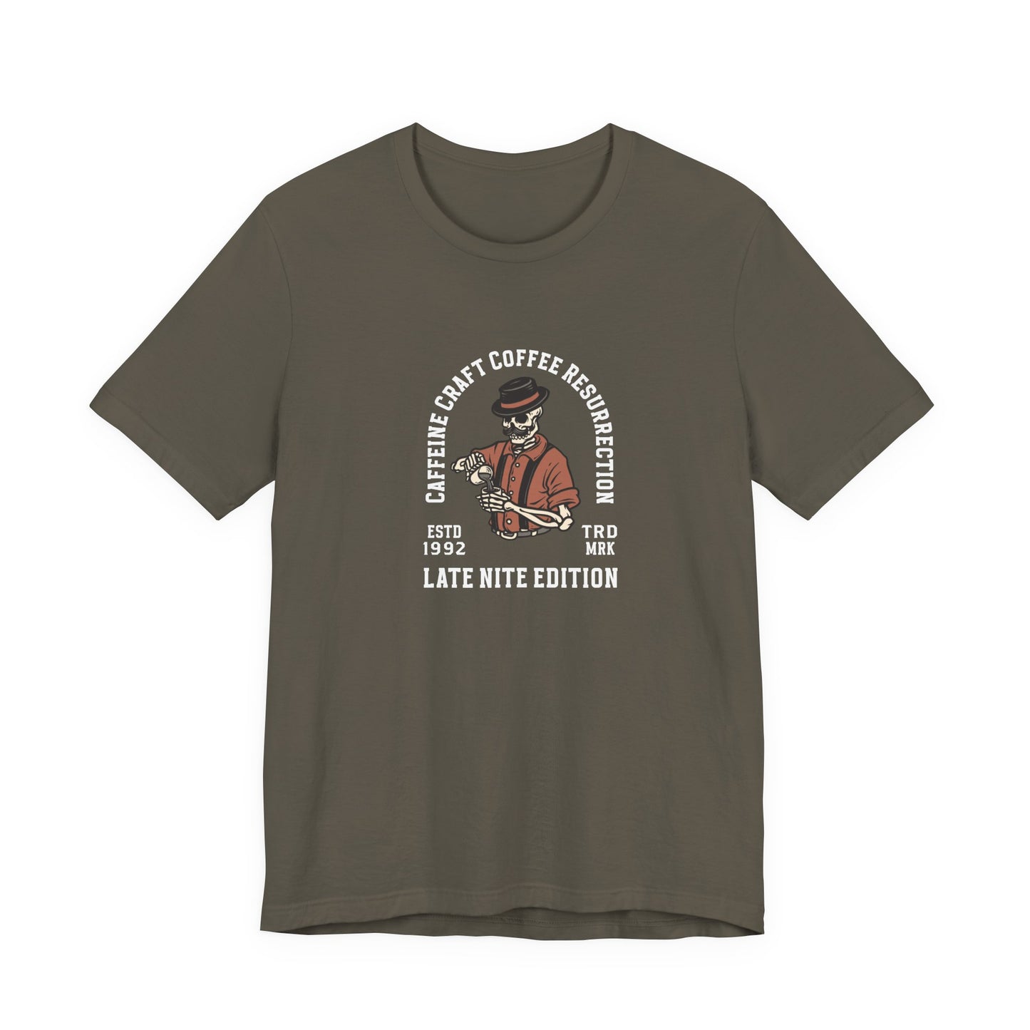 Caffeine Craft "Pot Head" Coffee Unisex Jersey Short Sleeve Tee
