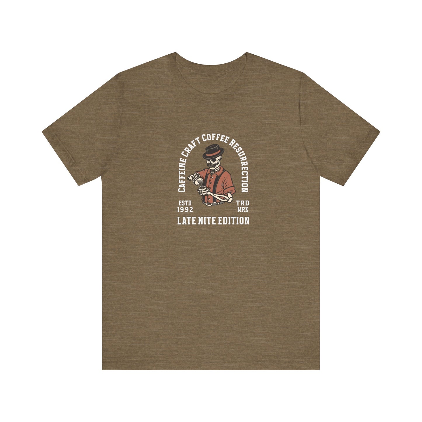 Caffeine Craft "Pot Head" Coffee Unisex Jersey Short Sleeve Tee