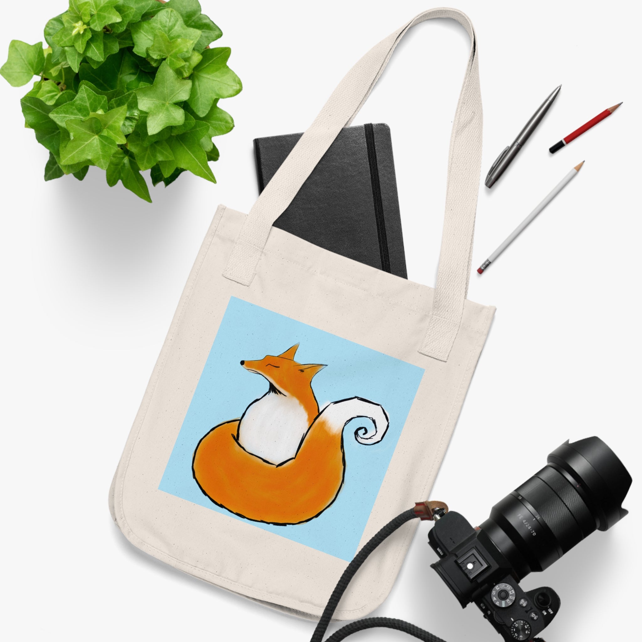 Kavik Fox Organic Canvas Tote Bag – Mystery Control
