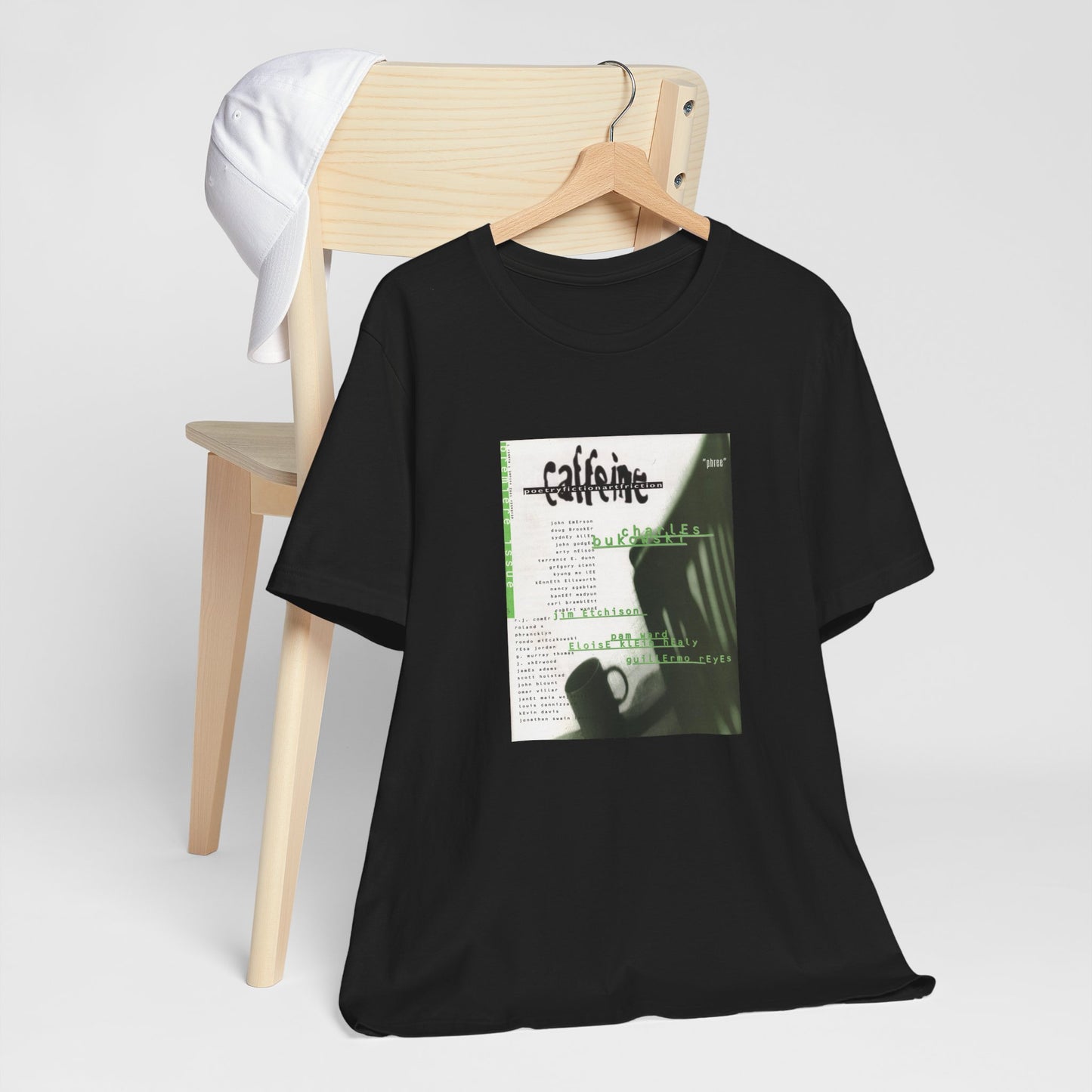 Caffeine Magazine: Poetry, Fiction, Art, Friction. Issue #1 Tee