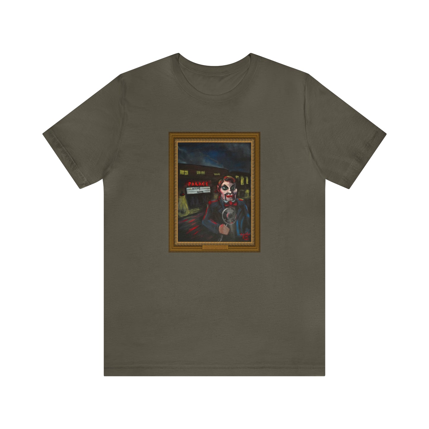 Scared & Alone Richard-Lael's "The Palace Theater" Unisex Gallery Tee (Single Image)