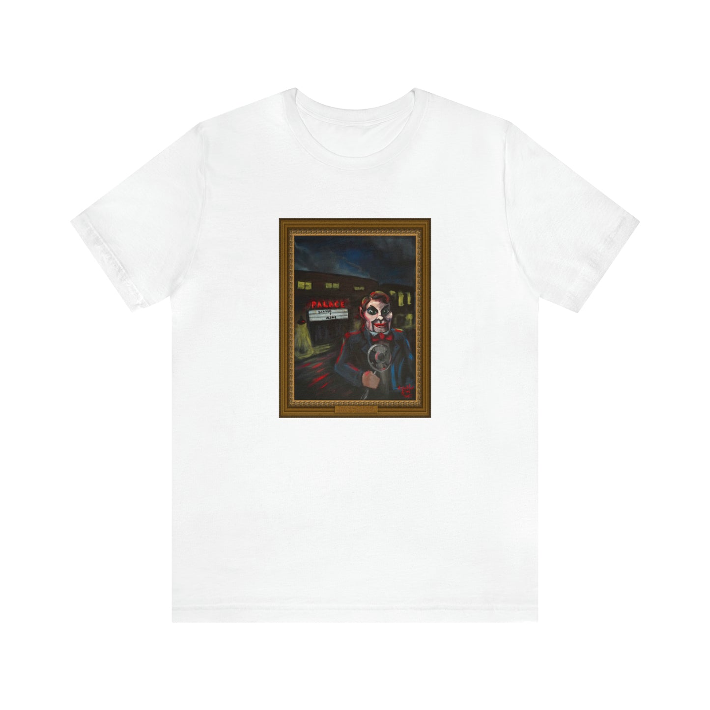 Scared & Alone Richard-Lael's "The Palace Theater" Unisex Gallery Tee (Single Image)