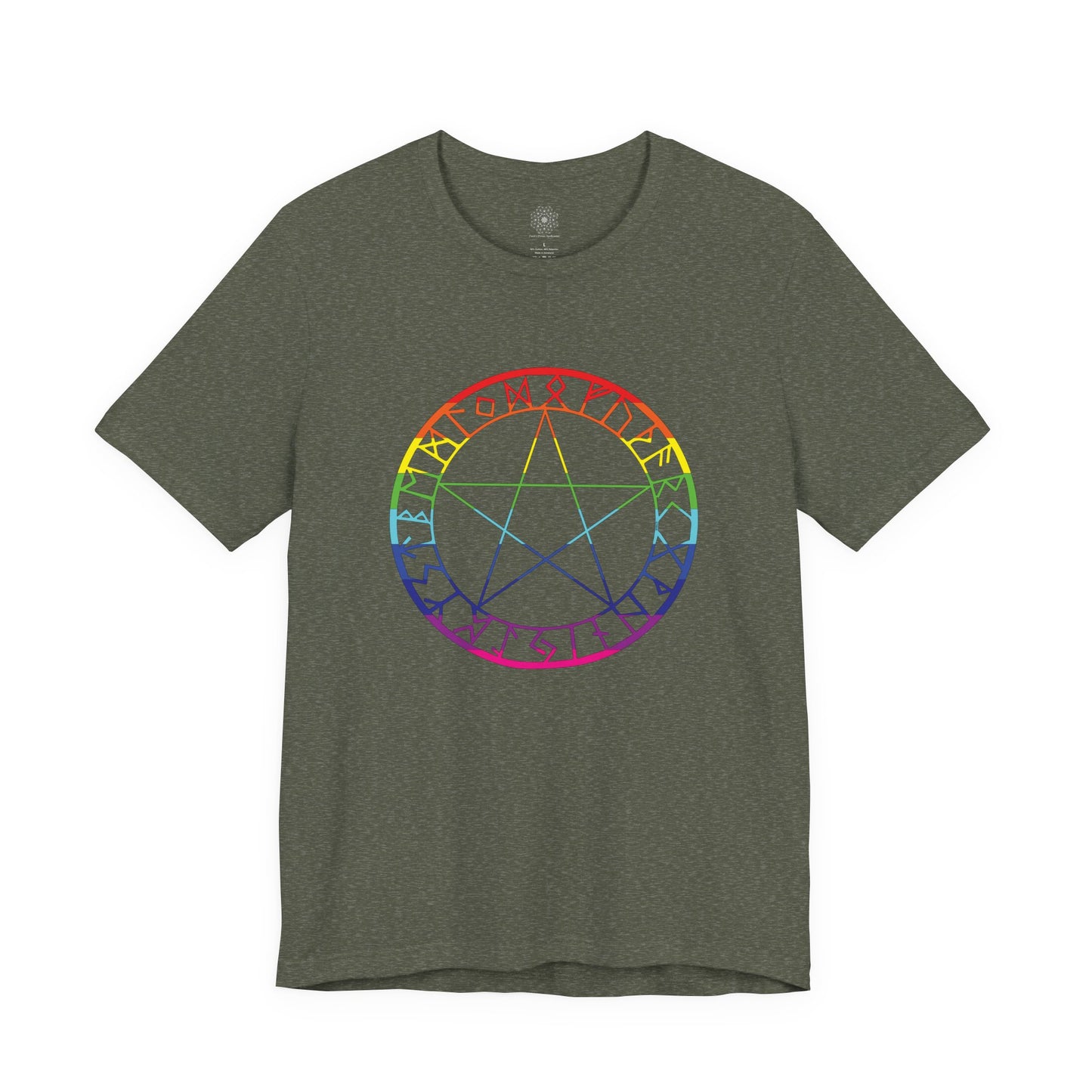 Spellcaster Unisex Tee - Witch Rainbow