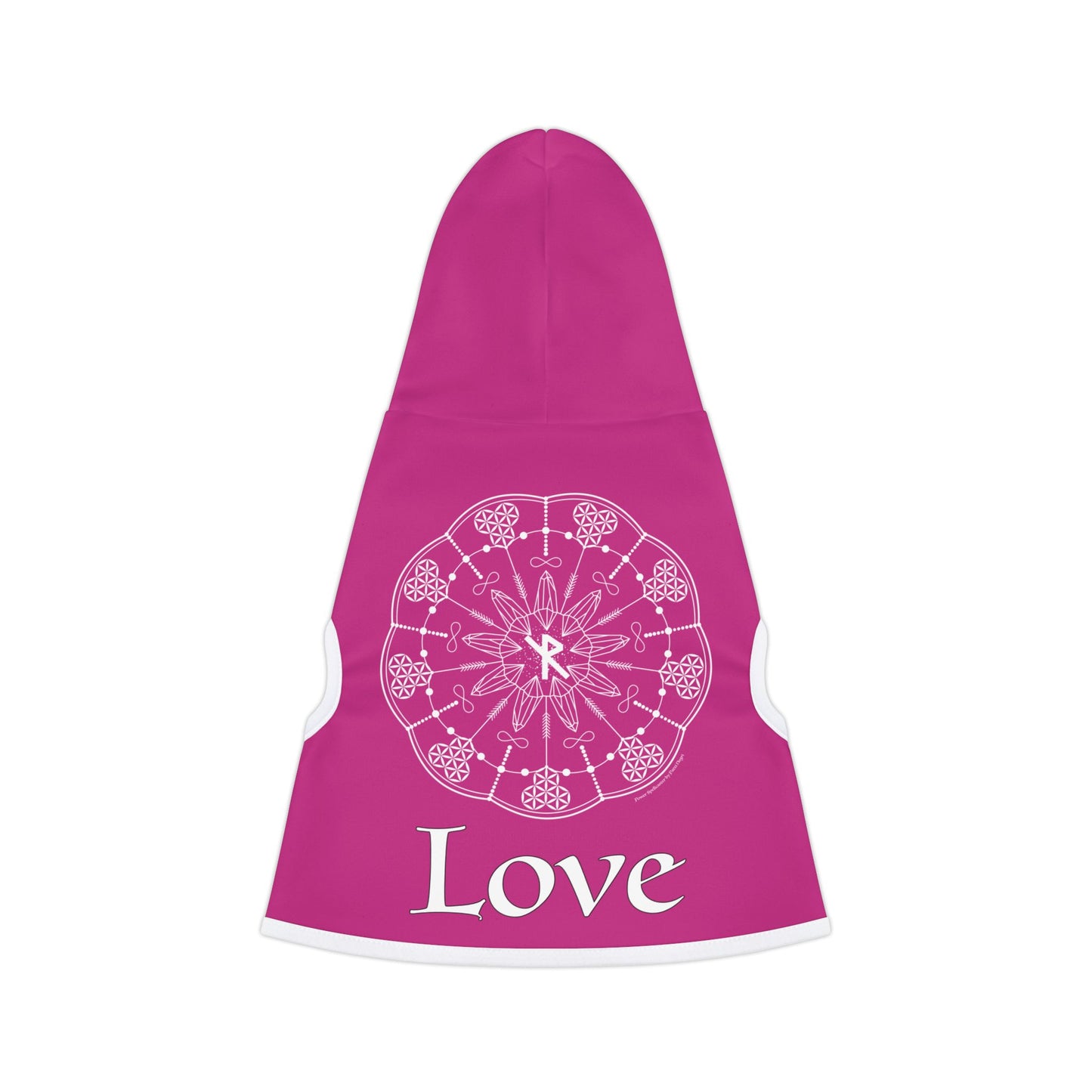 Patti's Power Spellcaster Dog Hoodie - Love
