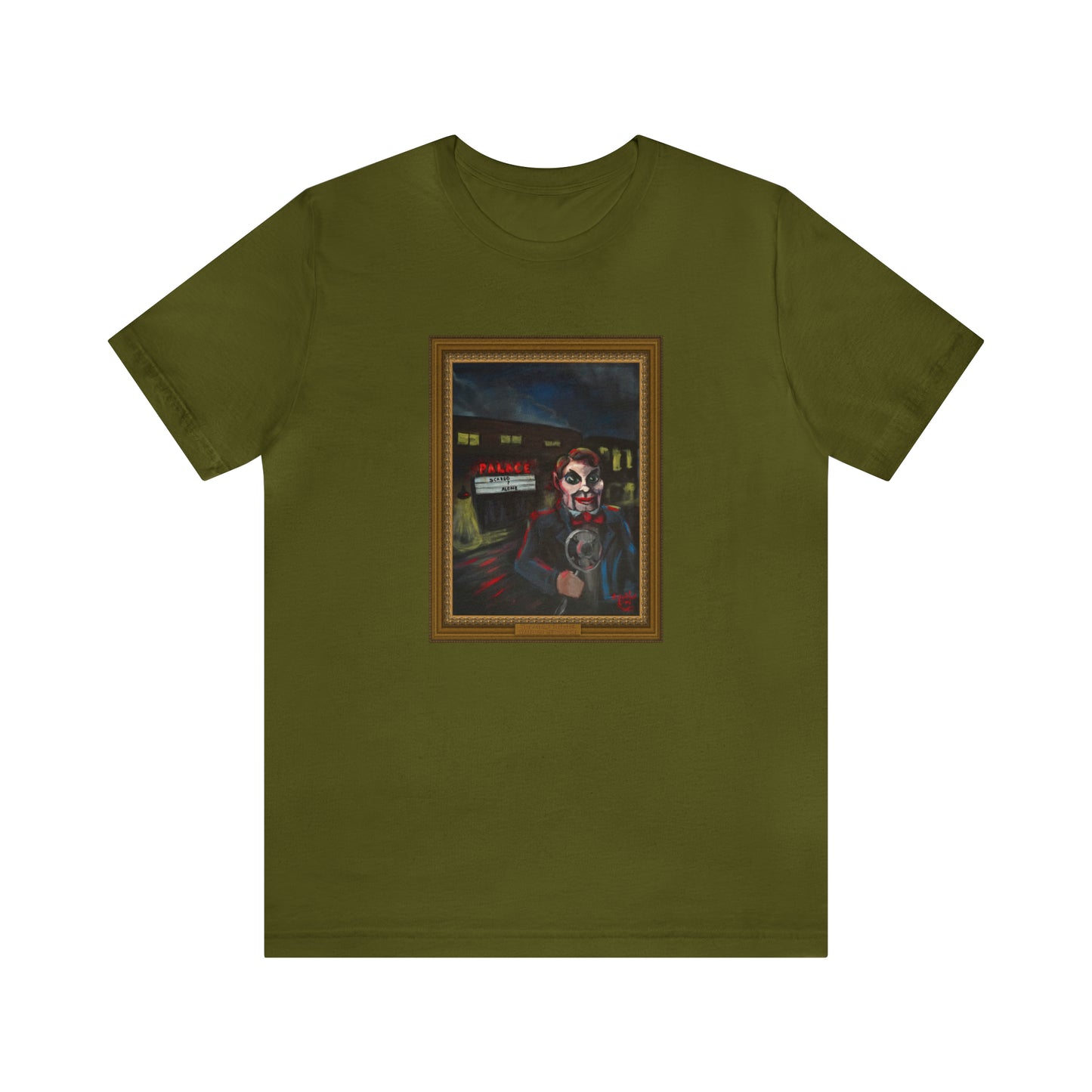 Scared & Alone Richard-Lael's "The Palace Theater" Unisex Gallery Tee (Single Image)