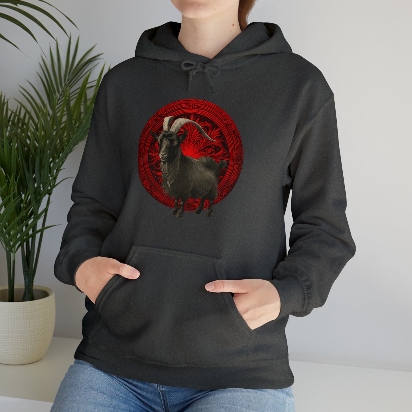 The Witch's Movie Coven "Movie Goat" Unisex Heavy Blend™ Hooded Sweatshirt
