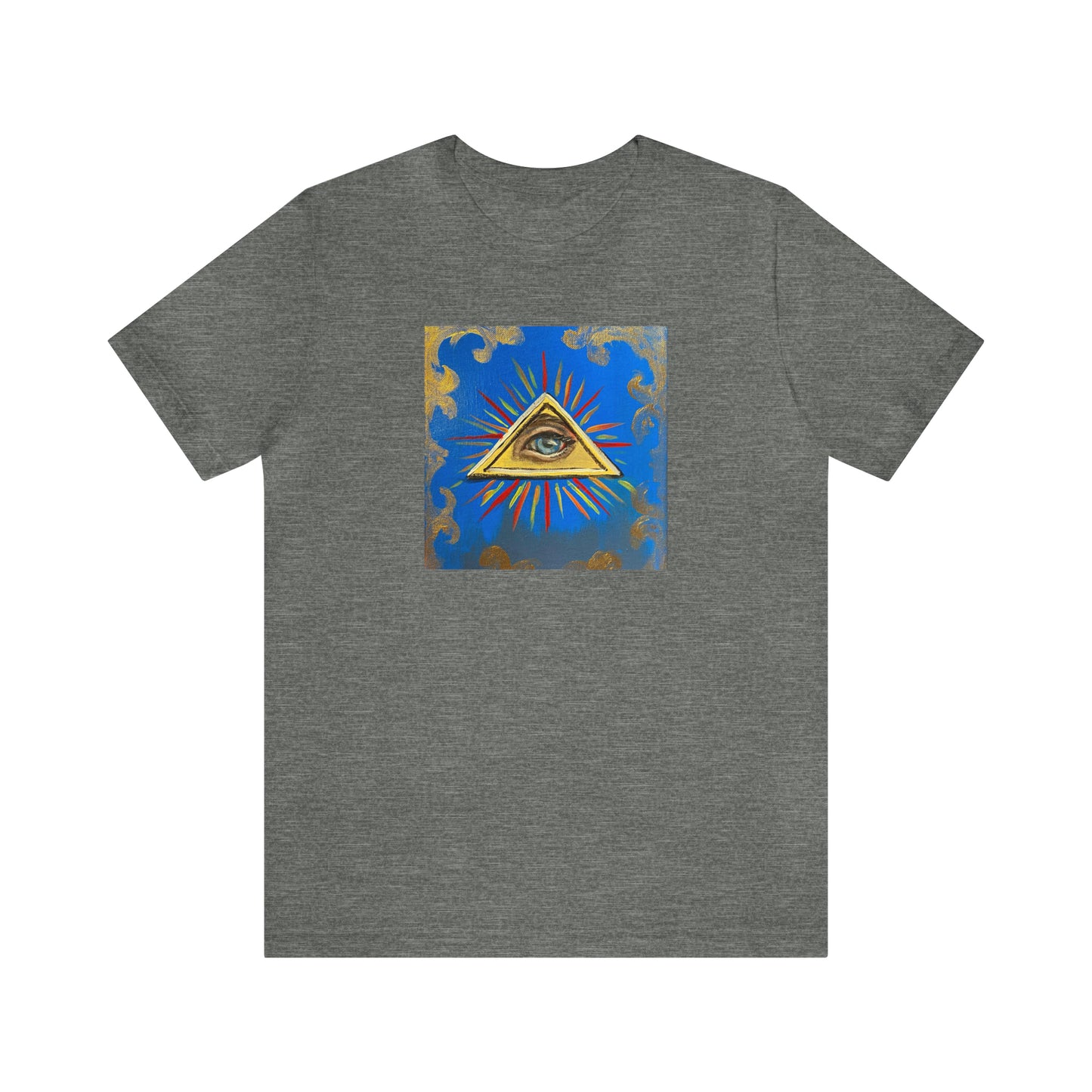Scared & Alone Richard Lael's "All-Seeing Eye" Unisex Gallery Tee