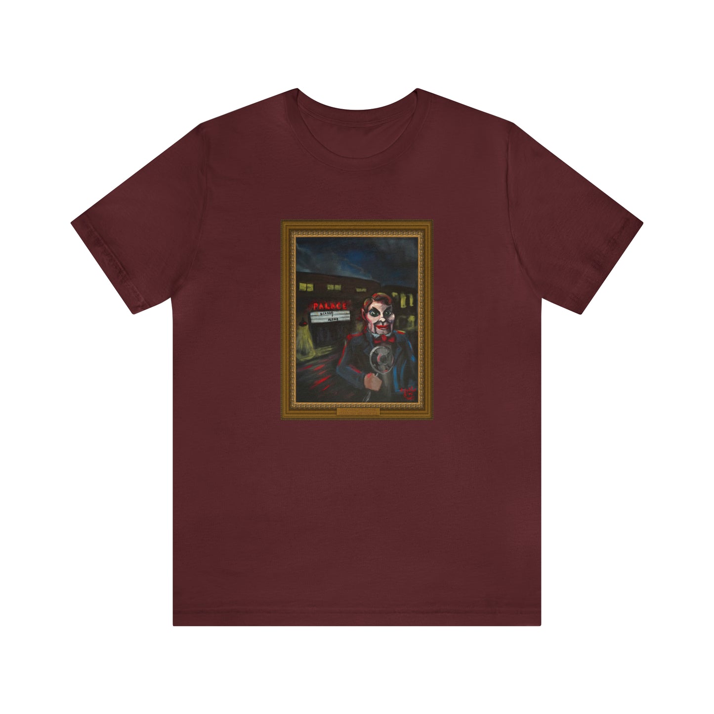 Scared & Alone Richard-Lael's "The Palace Theater" Unisex Gallery Tee (Single Image)