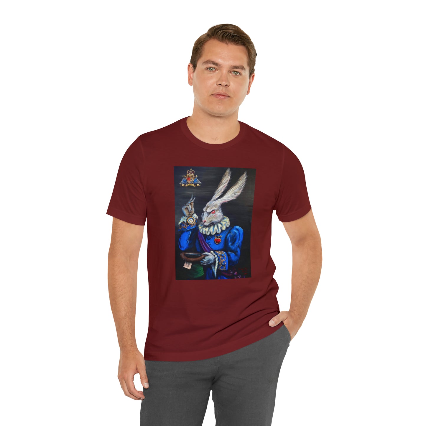 Scared & Alone Richard Lael's "It's Late" Unisex Gallery Tee