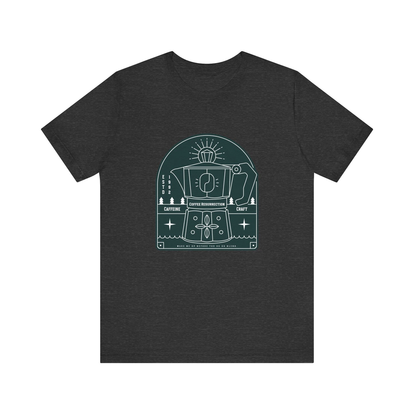 Caffeine Craft "Pot Head" Coffee Unisex Jersey Short Sleeve Tee