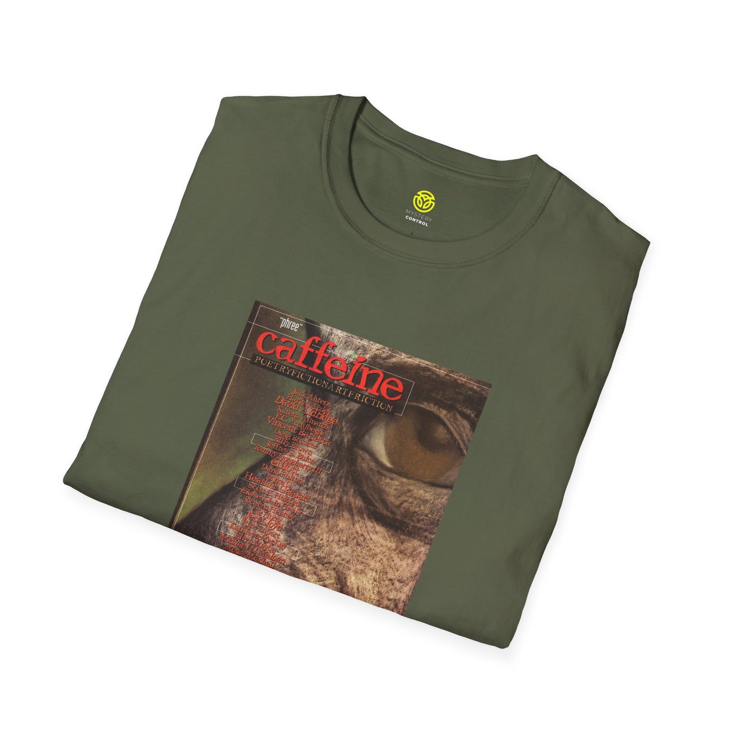 Caffeine Magazine #9 Cover Design Unisex Softstyle T-Shirt